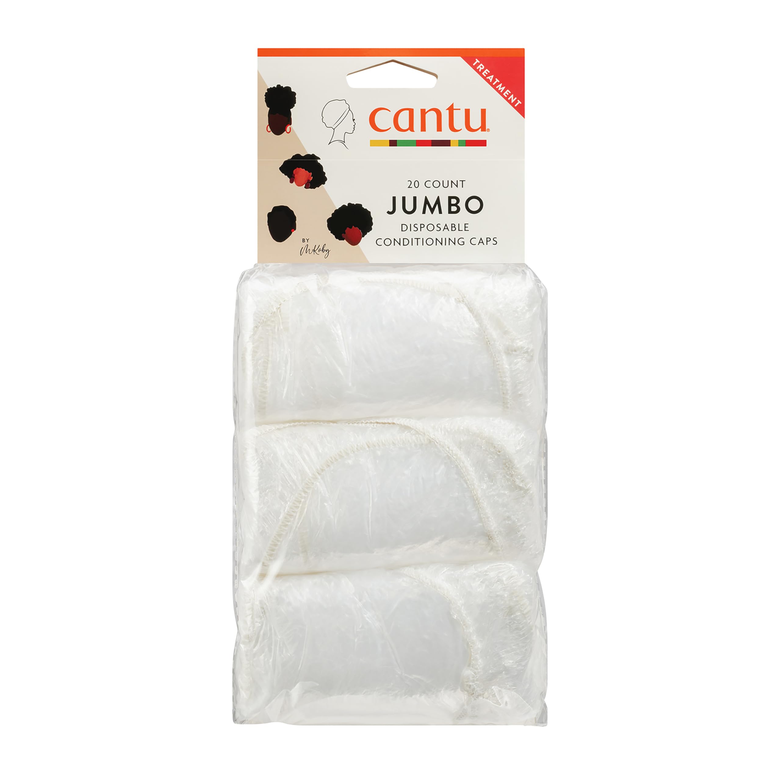 20ct Jumbo Disposable Conditioning Caps By Cantu