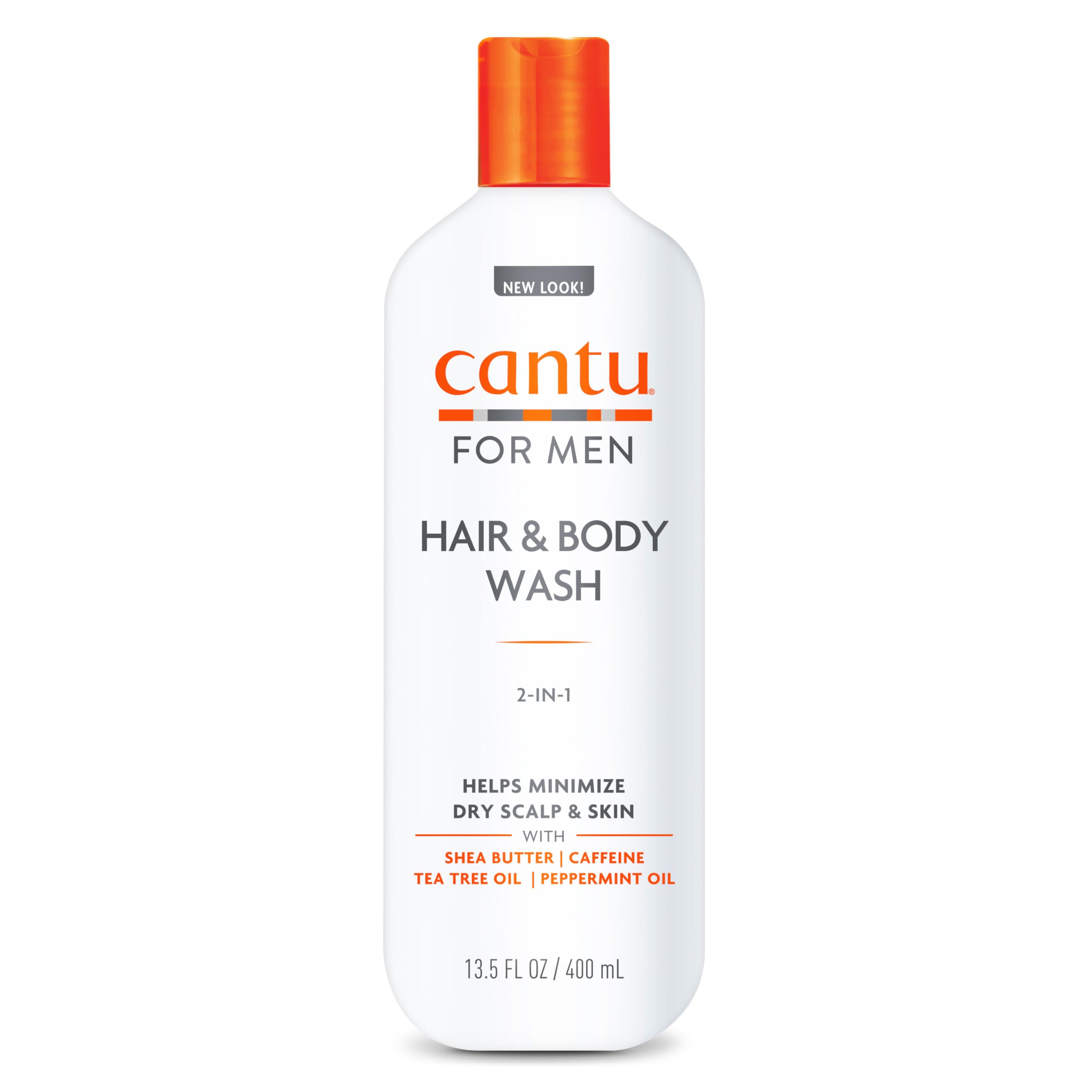 Cantu 3 In 1 Shampoo Conditioner and Bodywash For Men 13.5 oz