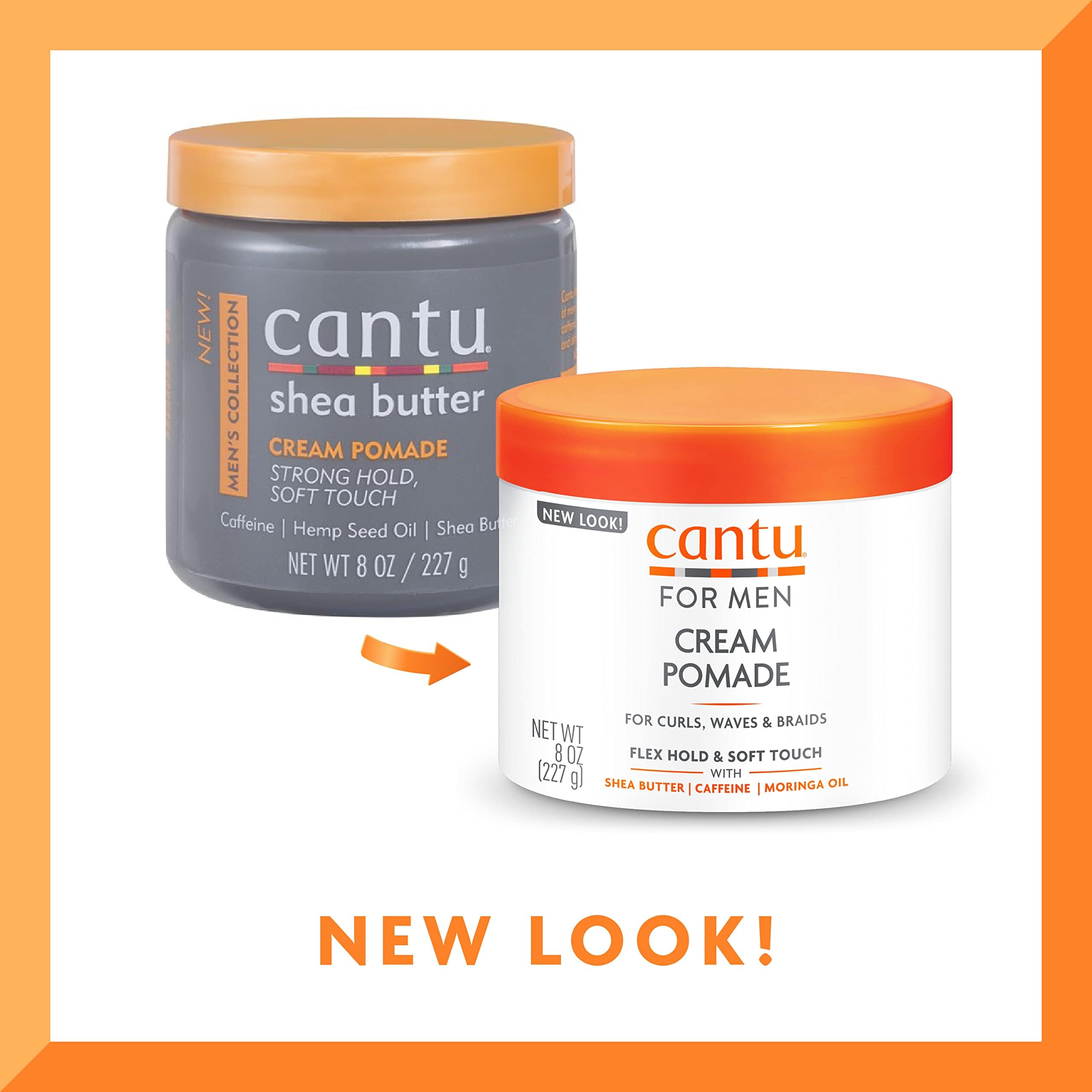 Cantu Collection Cream Styling Pomade For Men 8 oz