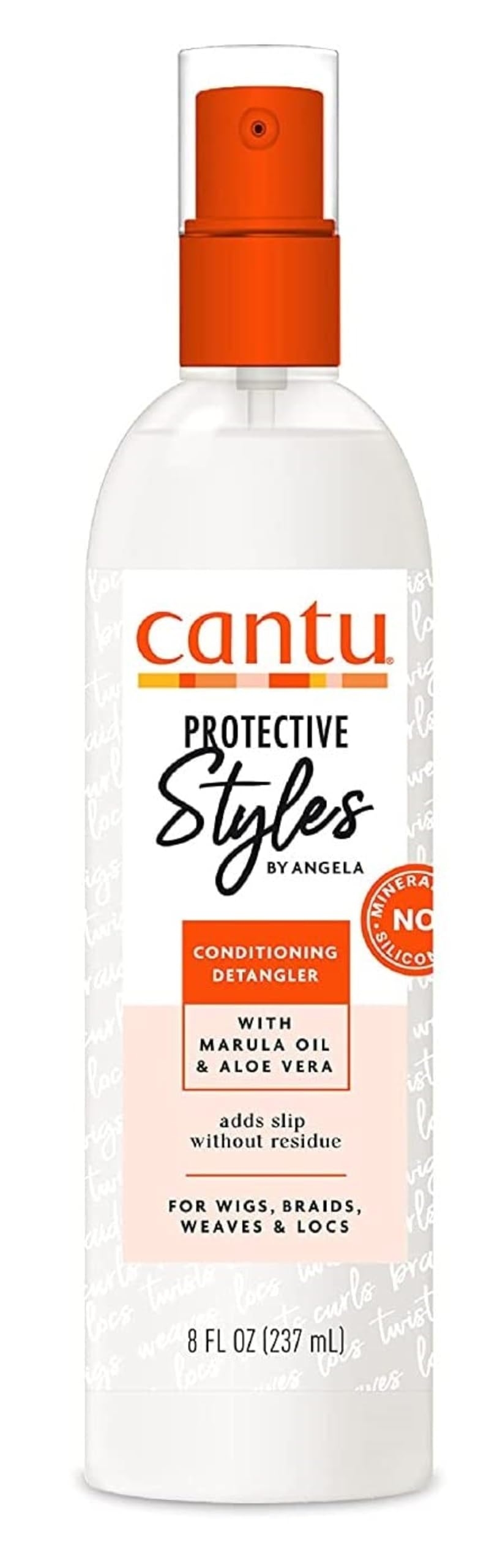 Cantu Protective Styles By Angela Conditioning Detangler With Marula Oil Aloe