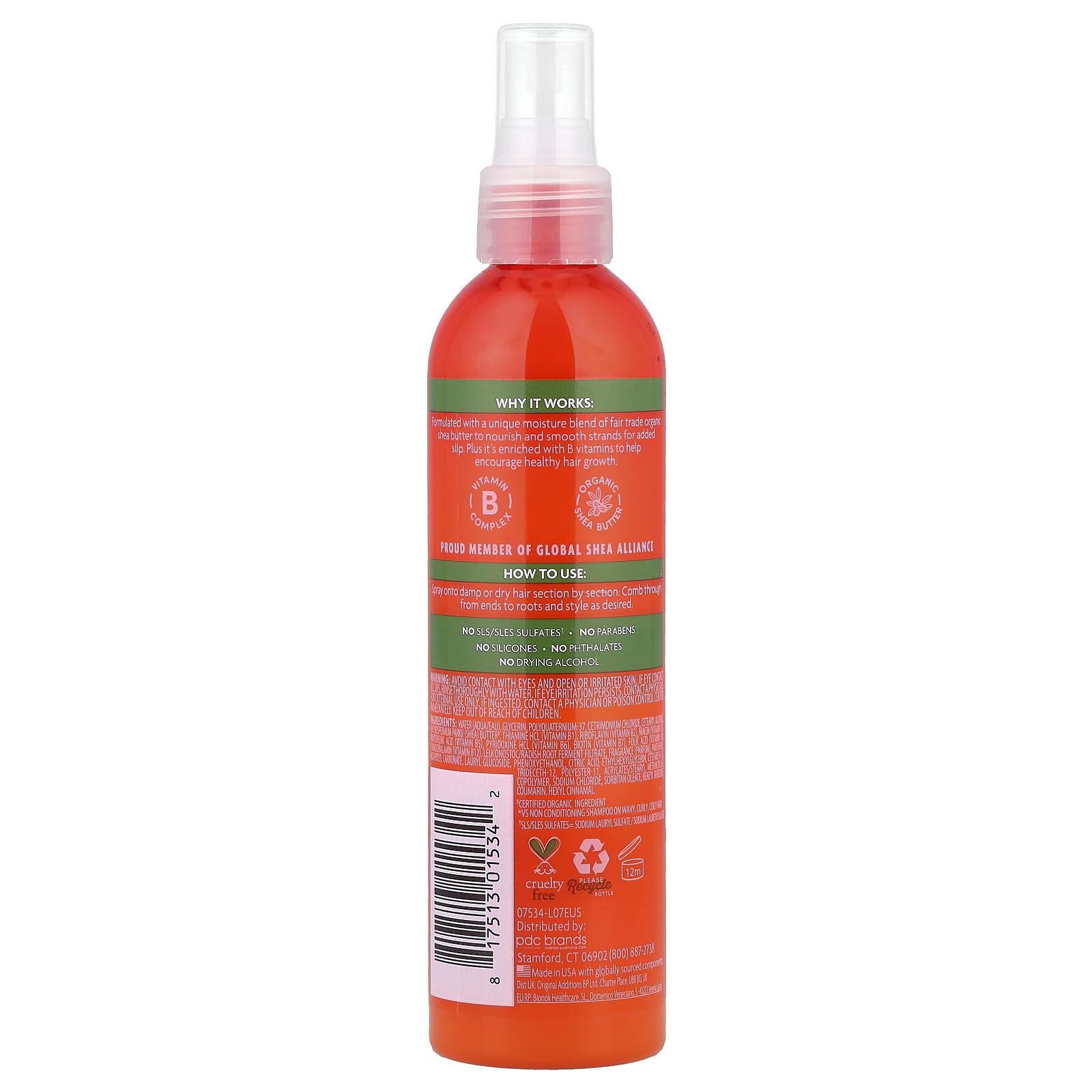 Cantu Coil Calm Detangler 8 oz - Thumbnail 2