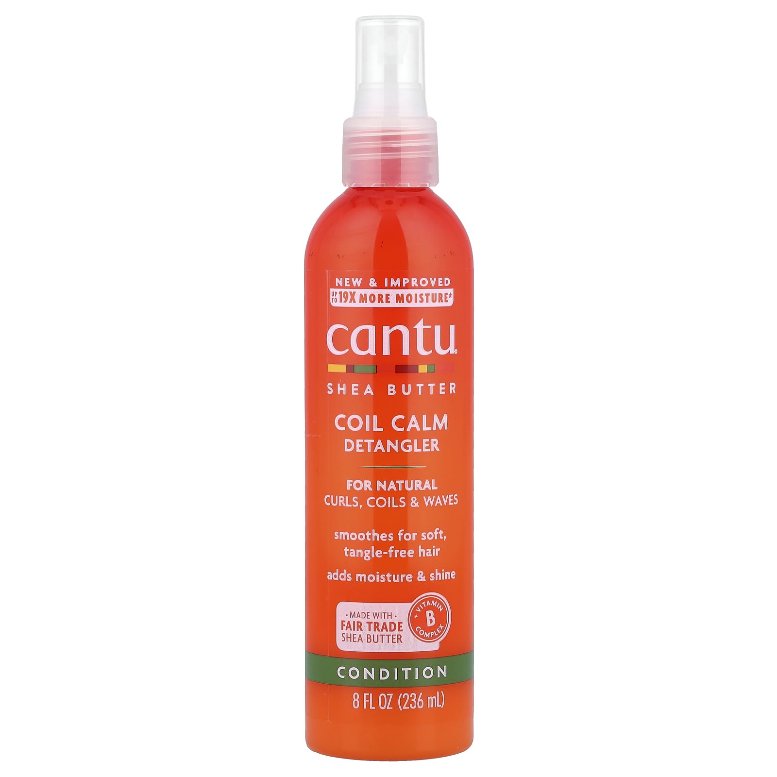 Cantu Coil Calm Detangler 8 oz