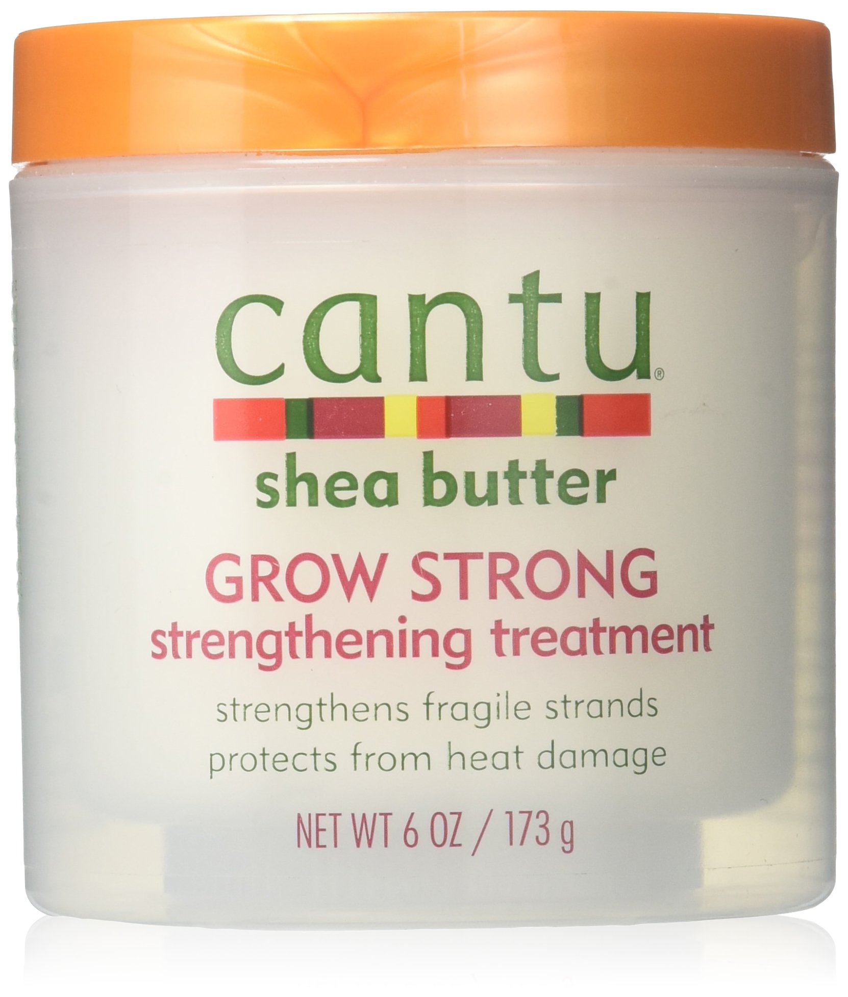 Cantu Shea Butter Grow Strong Strengthening Treatment 177 ml (6 oz) - Thumbnail 1