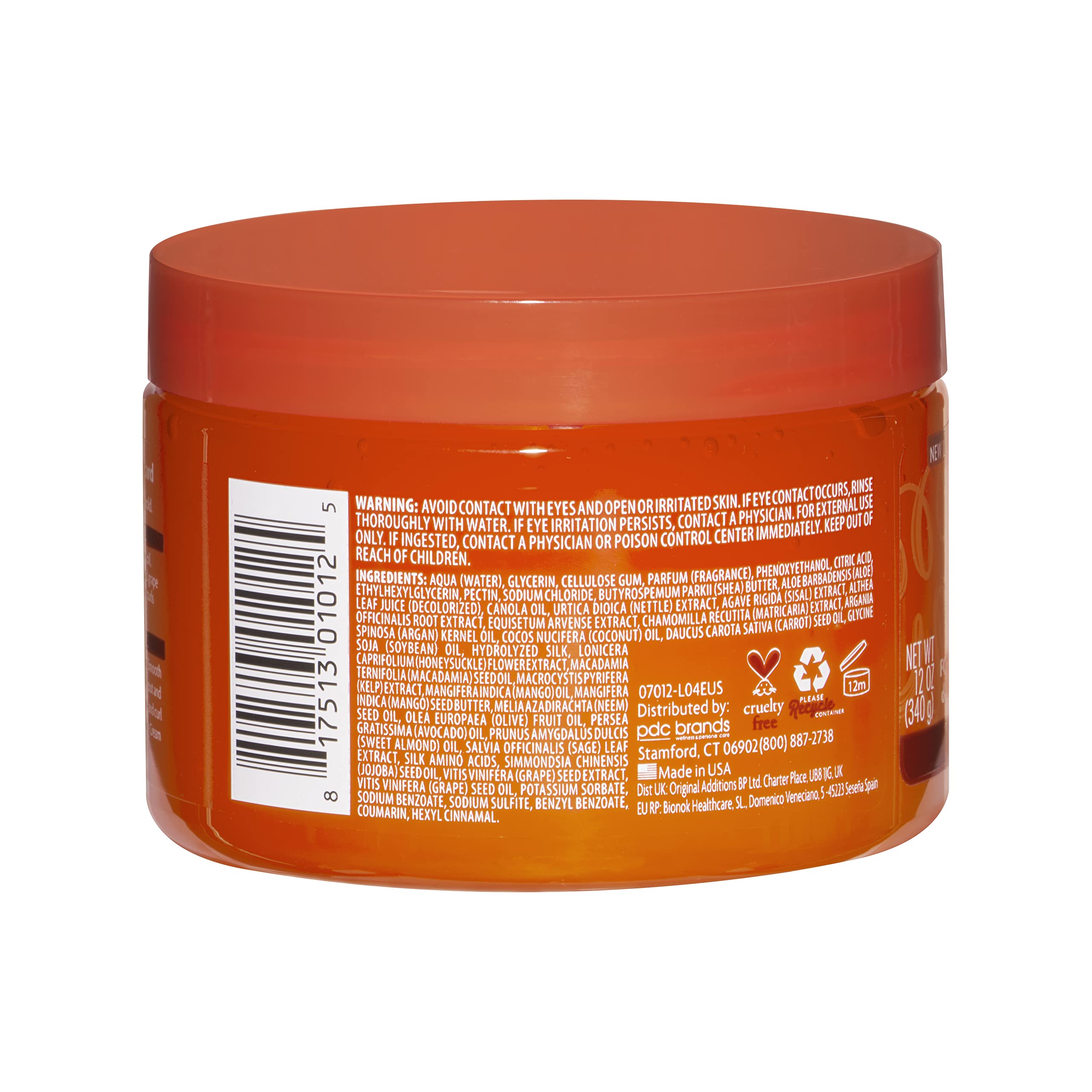 Cantu Shea Butter for Natural Hair Curling Custard 12 oz - Thumbnail 2