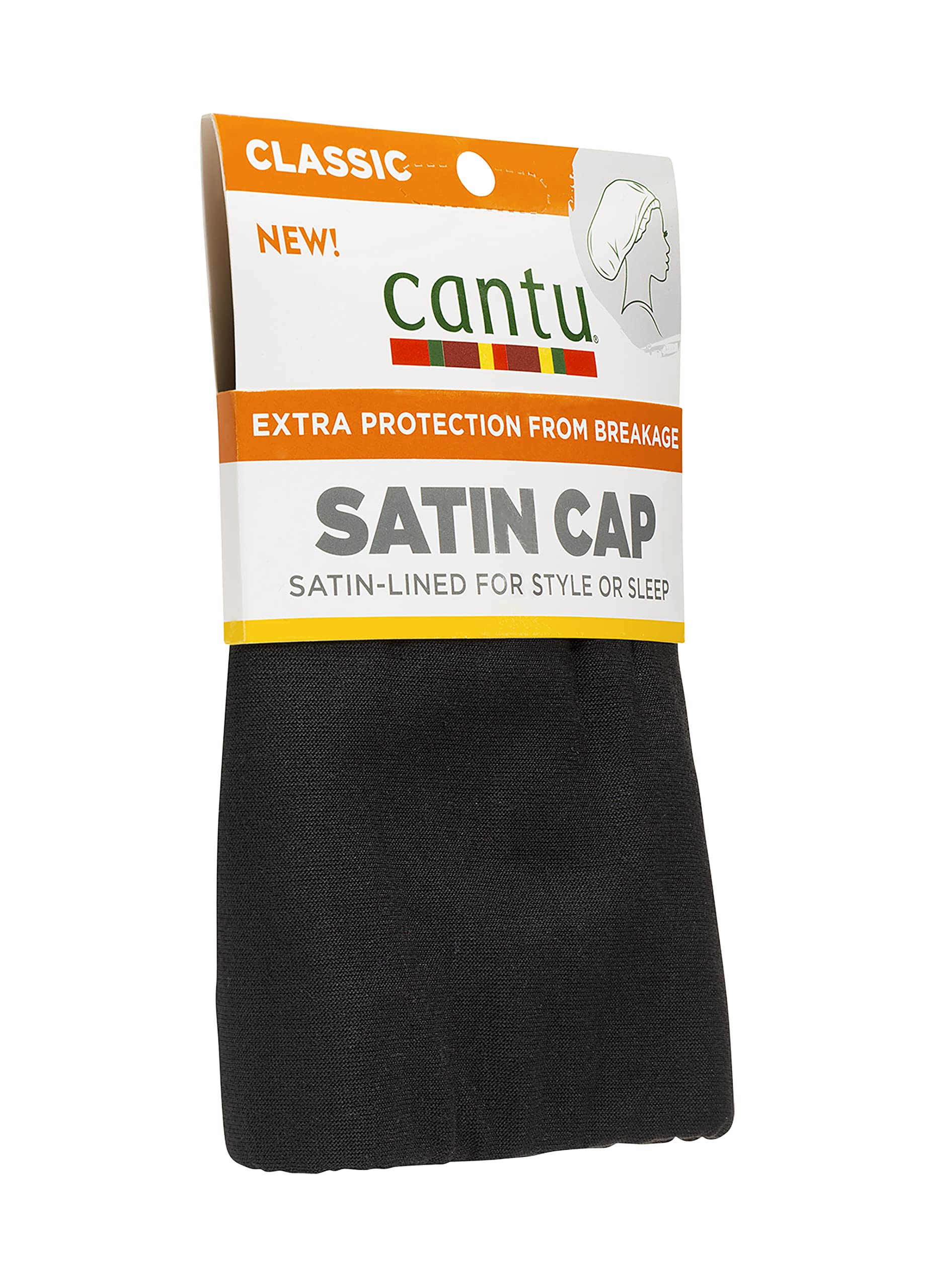 Cantu Satin Cap Classic Charcoal - Thumbnail 2