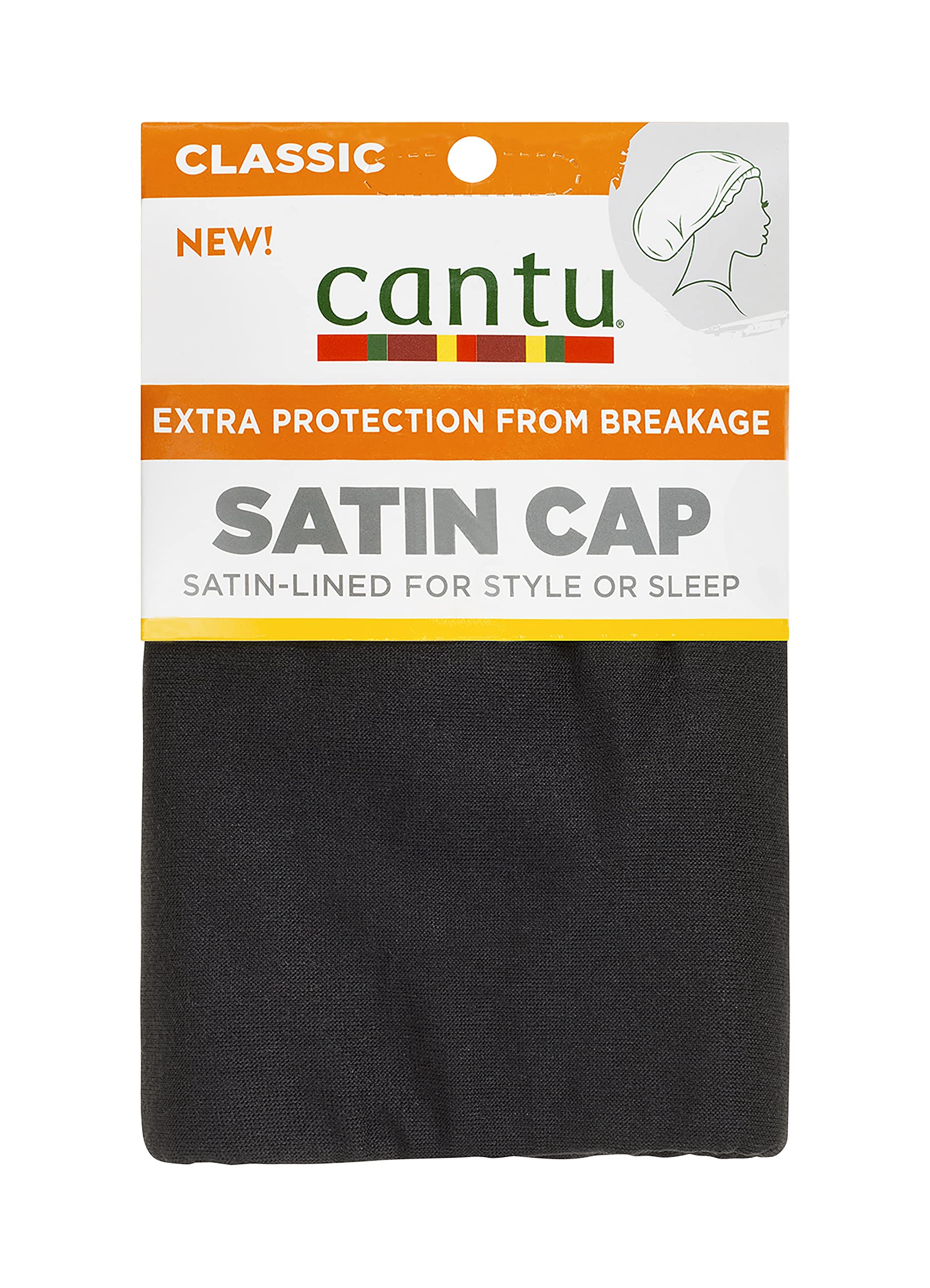 Cantu Satin Cap Classic Charcoal