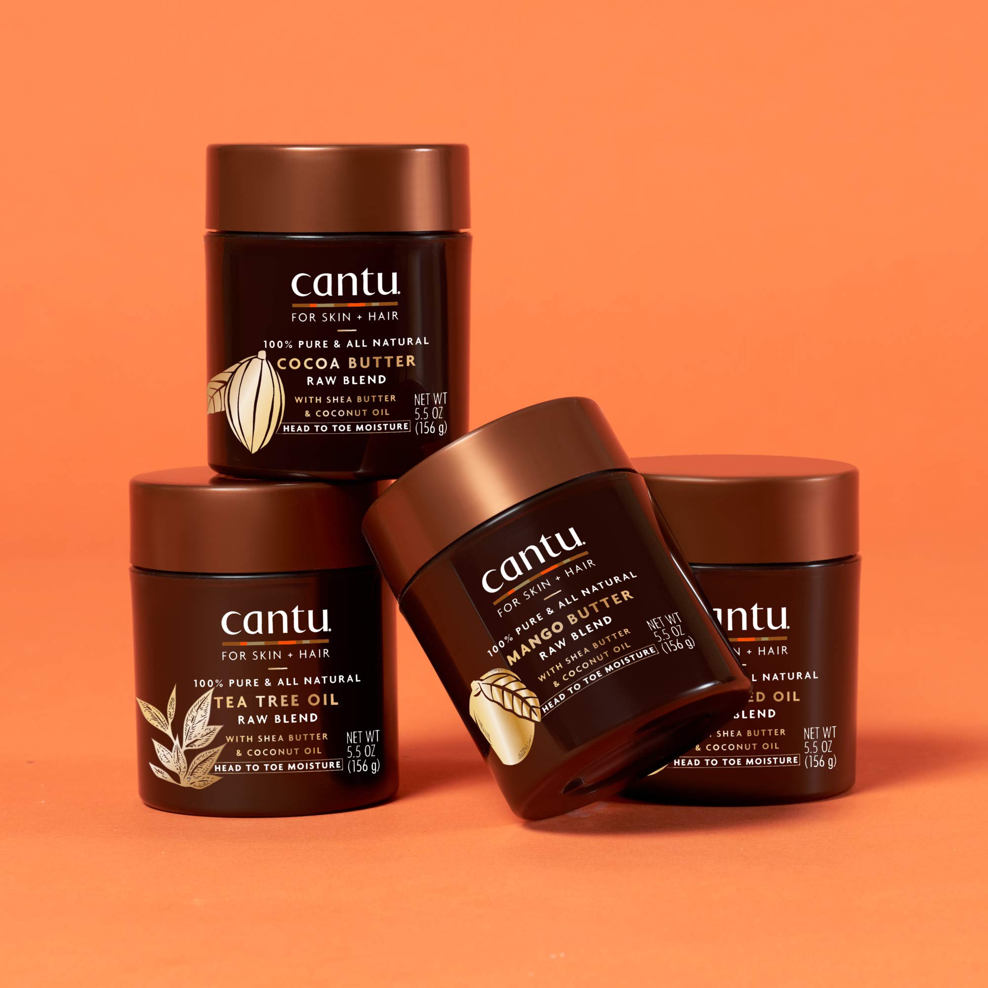 Cantu Skin Therapy Hydrating Raw Blends Body Butter Mango Butter Shea Butter - Thumbnail 2