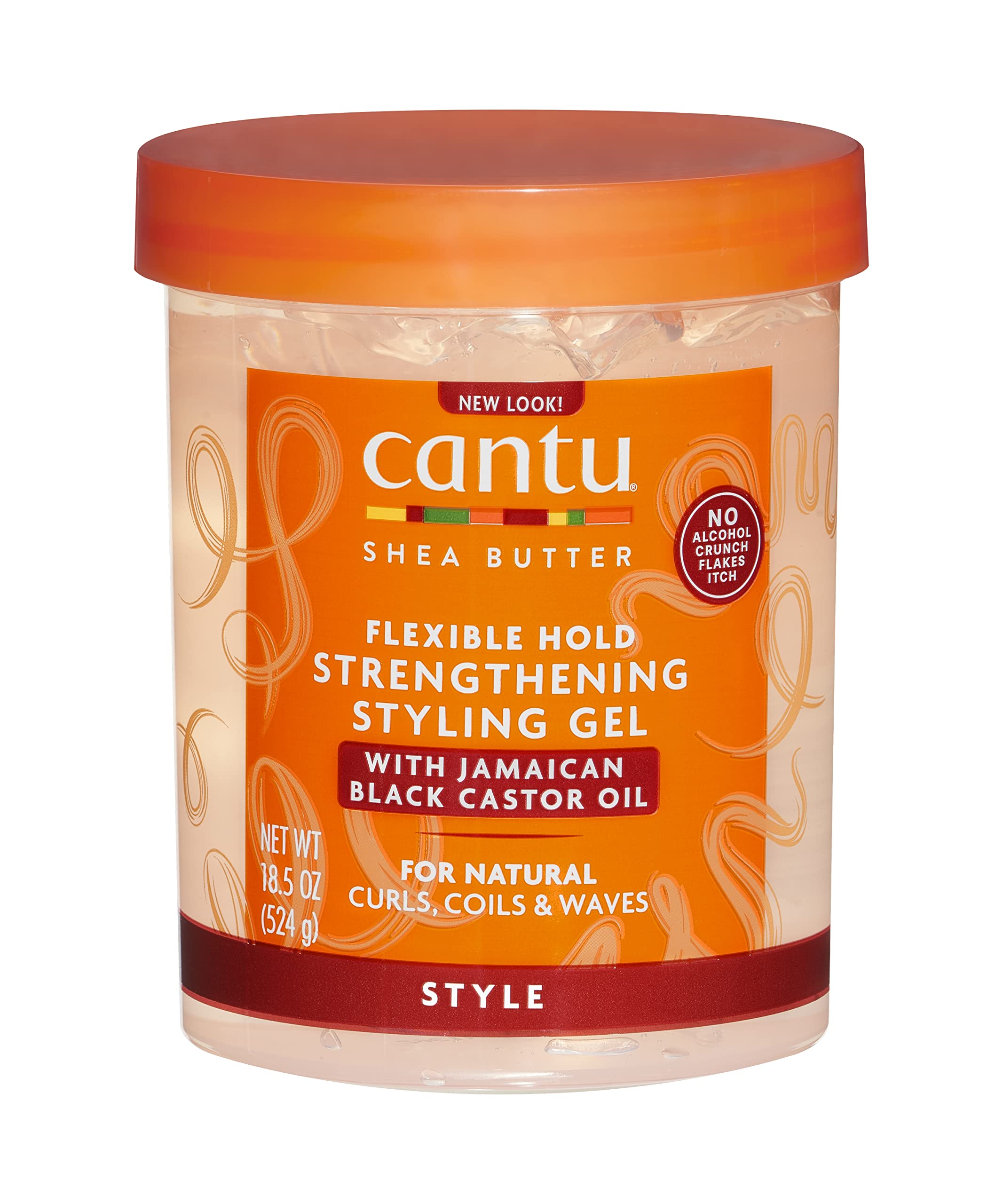 Cantu Shea Butter Maximum Hold Strengthening Styling Gel With Jamiaican Black