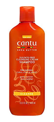 Cantu Shea Butter for Natural Hair Sulfate Free Cleansing Cream Shampoo 13.5 oz - Thumbnail 2