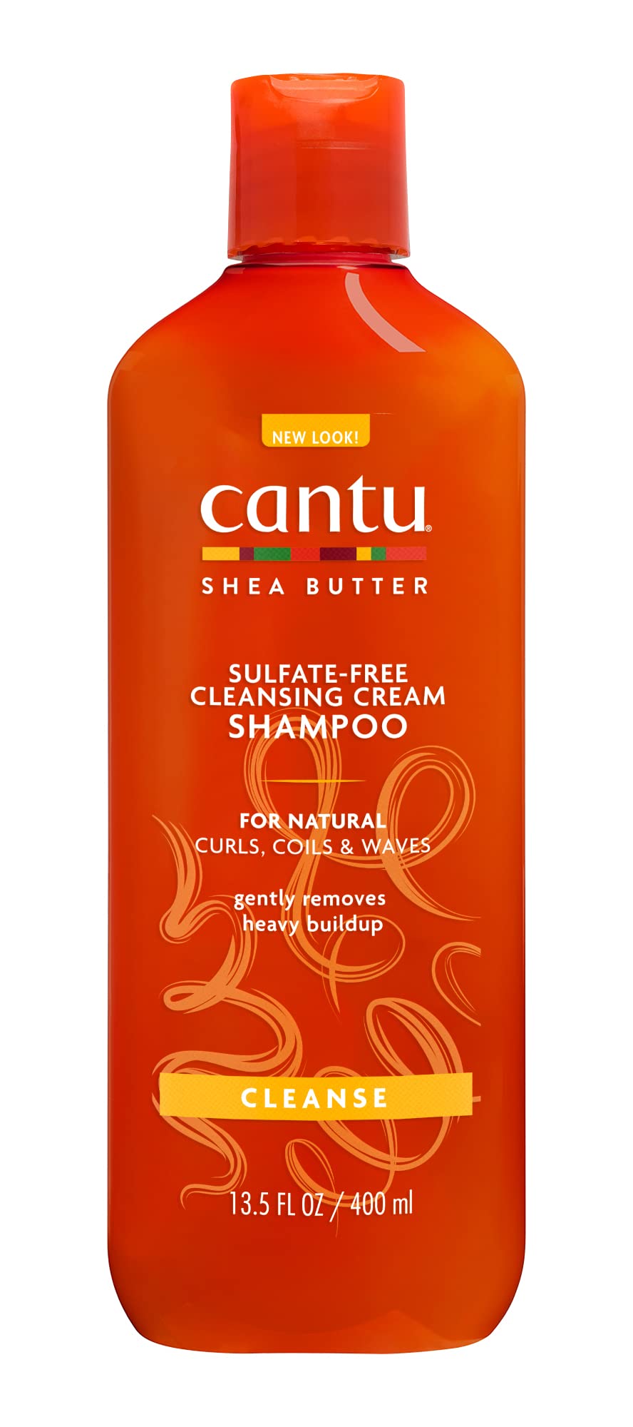 Cantu Shea Butter for Natural Hair Sulfate Free Cleansing Cream Shampoo 13.5 oz
