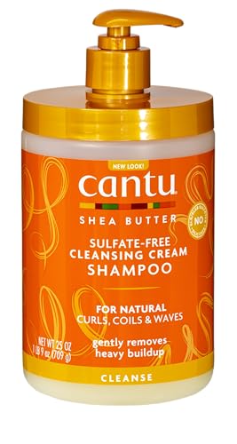 Cantu Sulfate Free Cleansing Cream Shampoo With Shea Butter for Natural Hair 25 - Thumbnail 2