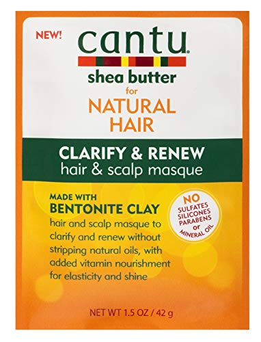 Cantu Natural Hair Clarify Renew Hair Scalp Masque 1.5 oz - Thumbnail 2