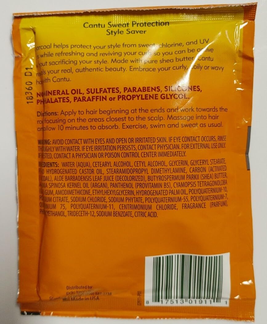 Cantu Natural Hair Sweat Protect Style Packettes 1.5 oz - Thumbnail 2