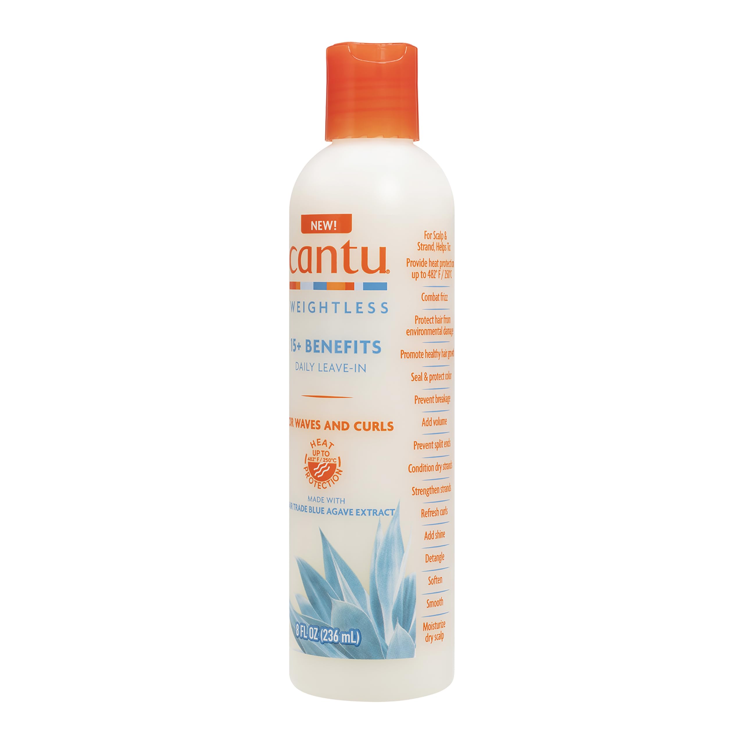 Cantu Weightless Daily Leave In Cream 8 Fl Oz - Thumbnail 2