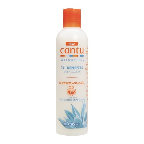 Cantu Weightless Daily Leave In Cream 8 Fl Oz - Thumbnail 3