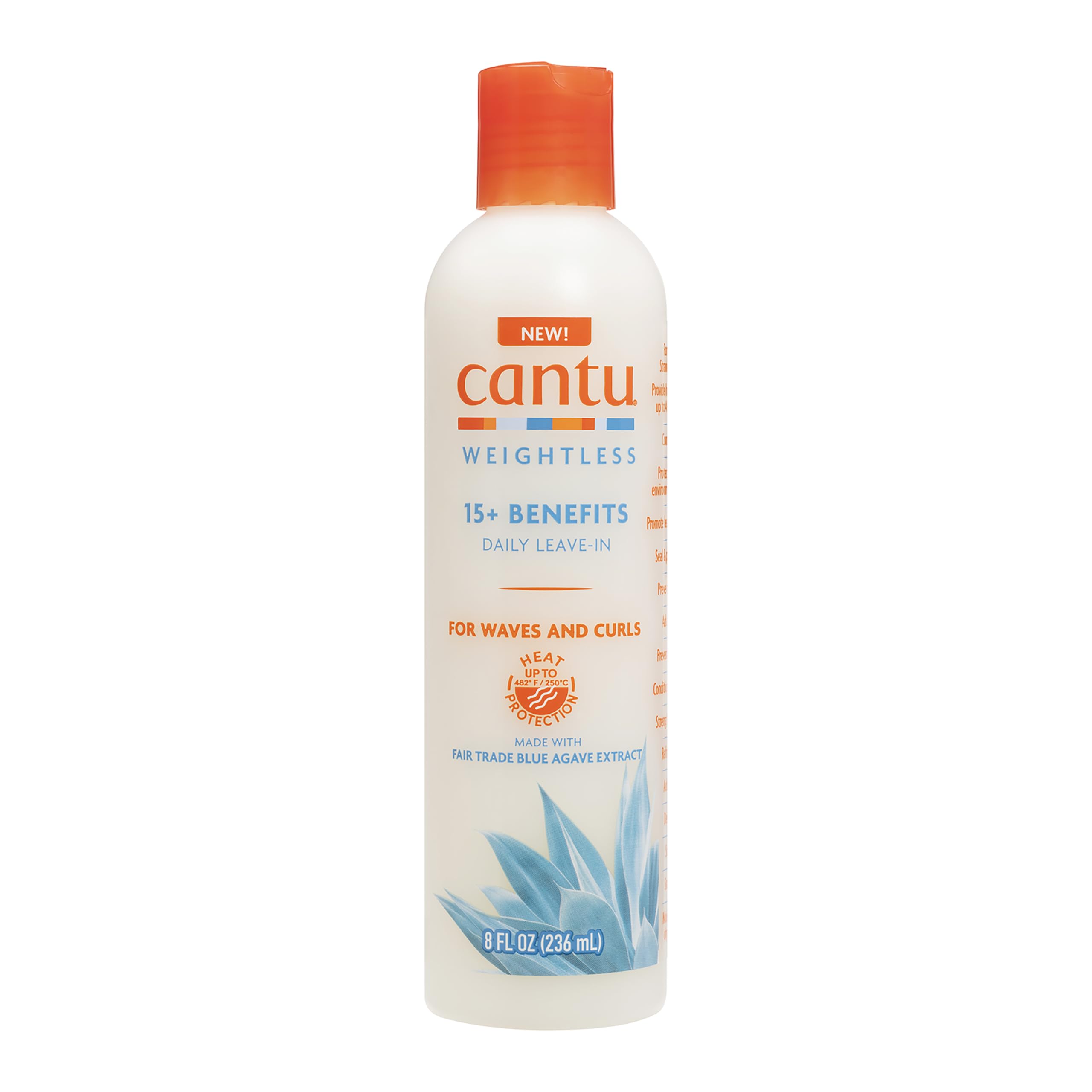 Cantu Weightless Daily Leave In Cream 8 Fl Oz