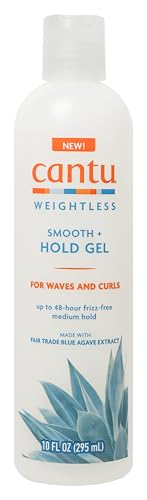 Cantu Weightless Smooth + Hold Gel 10 Fl Oz - Thumbnail 2