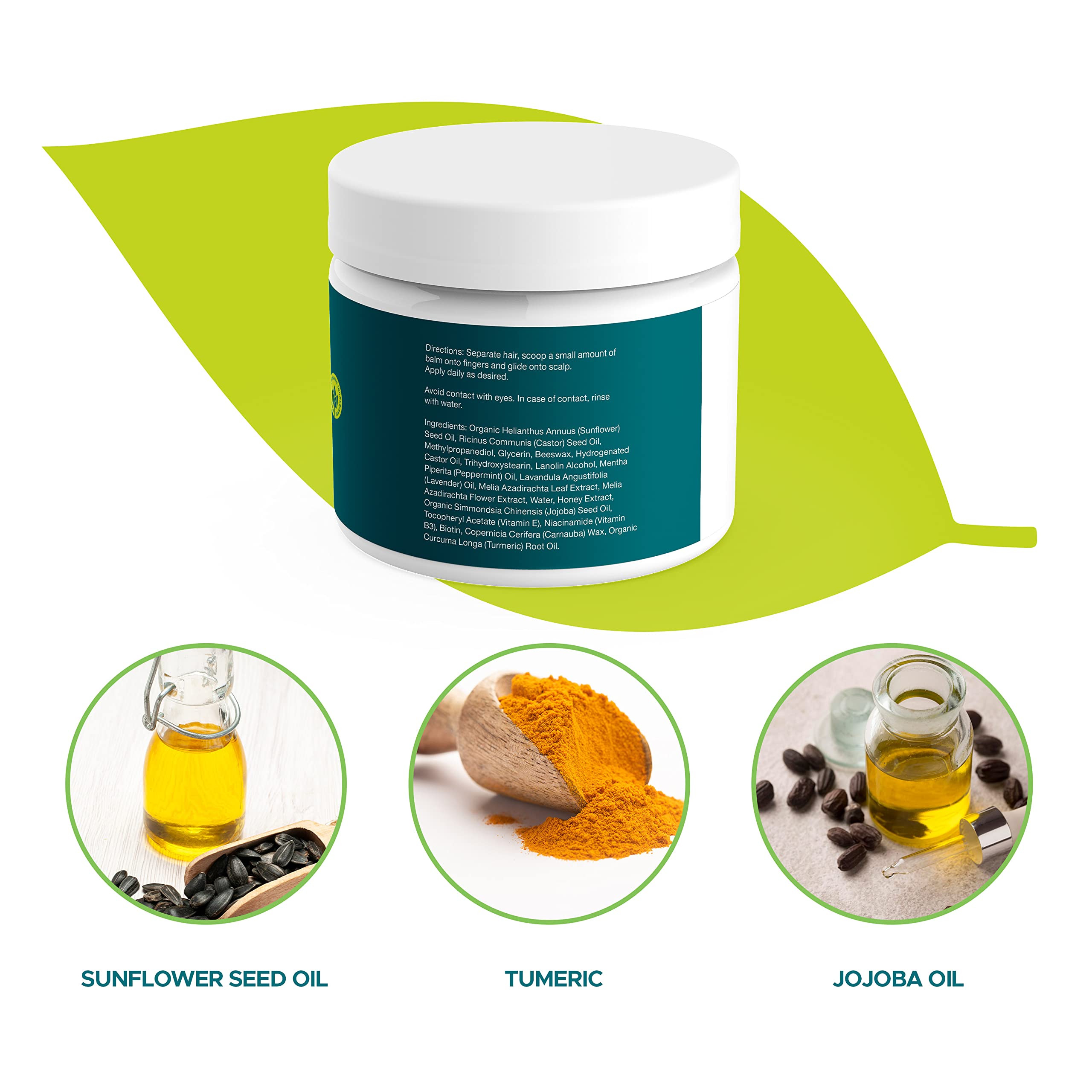 Canviiy Scalpbliss Hydrate + Strengthen Organic Based Scalp Balm Provides A