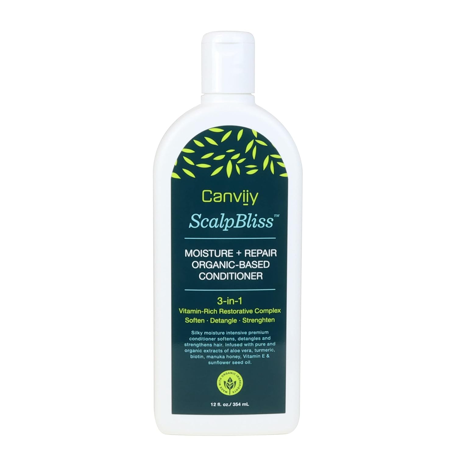 Canviiy Scalpbliss Moisture + Repair Organic Based Conditioner Designed With A