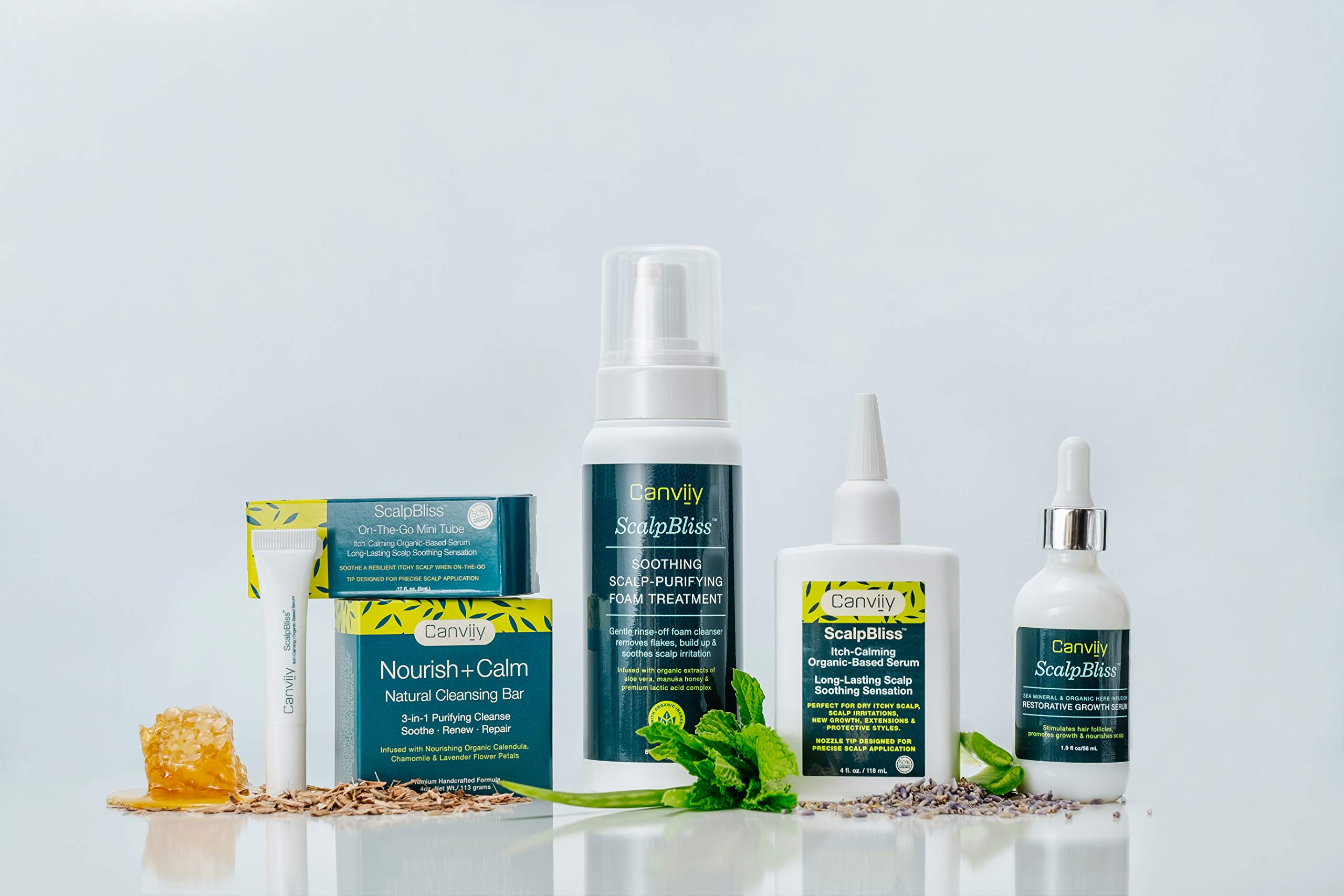 Canviiy Scalpbliss On the Go Mini Tube for Dry Itchy Scalp Organic Based Serum - Thumbnail 2