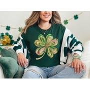 Watercolor Shamrock Shirt Shenanigans T Shirt Non Gilitter St Patricks Day T