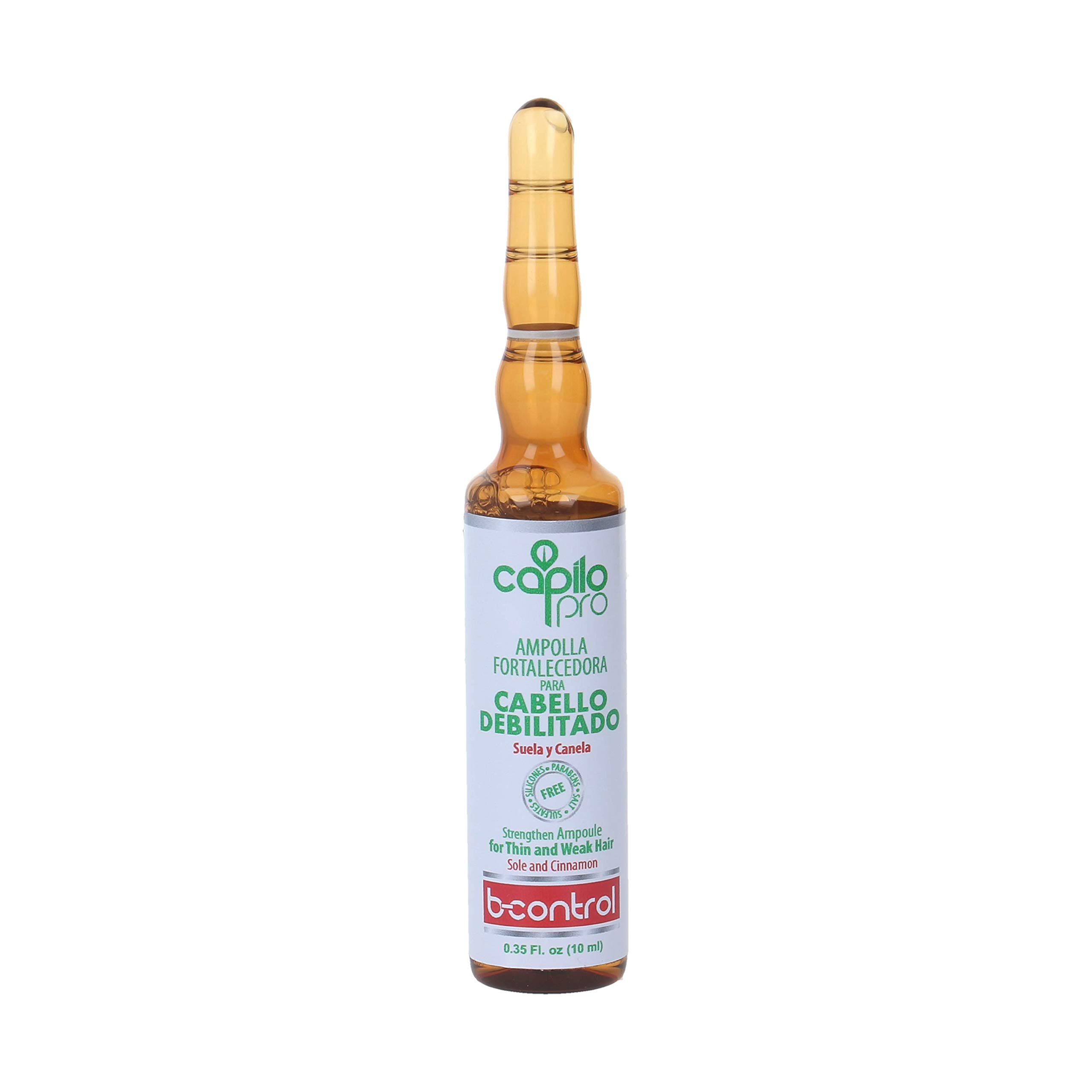 Capilo Pro B Control Ampoules 5 Units X . | Sole and Cinnamon | for Fine and - Thumbnail 2