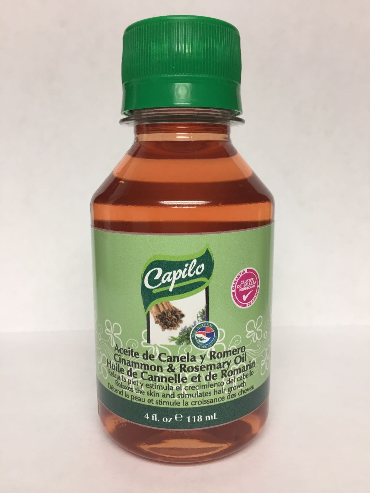 Capilo Cinammon Rosemary Oil 4 oz