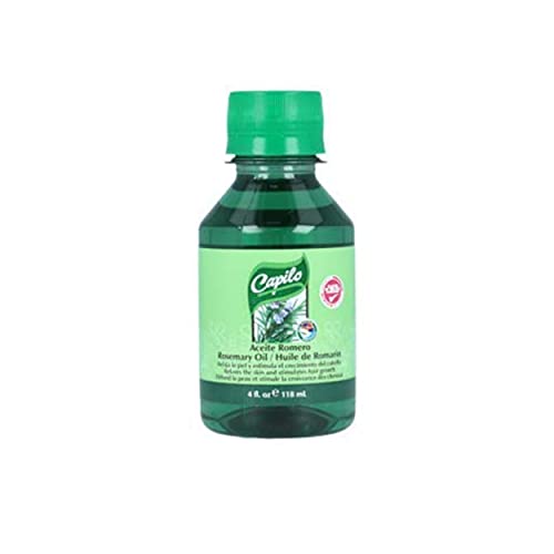 Capilo Organic Rosemary Oil for Hair Growth Strengthens Hair Soothes Dry Scalp - Thumbnail 3
