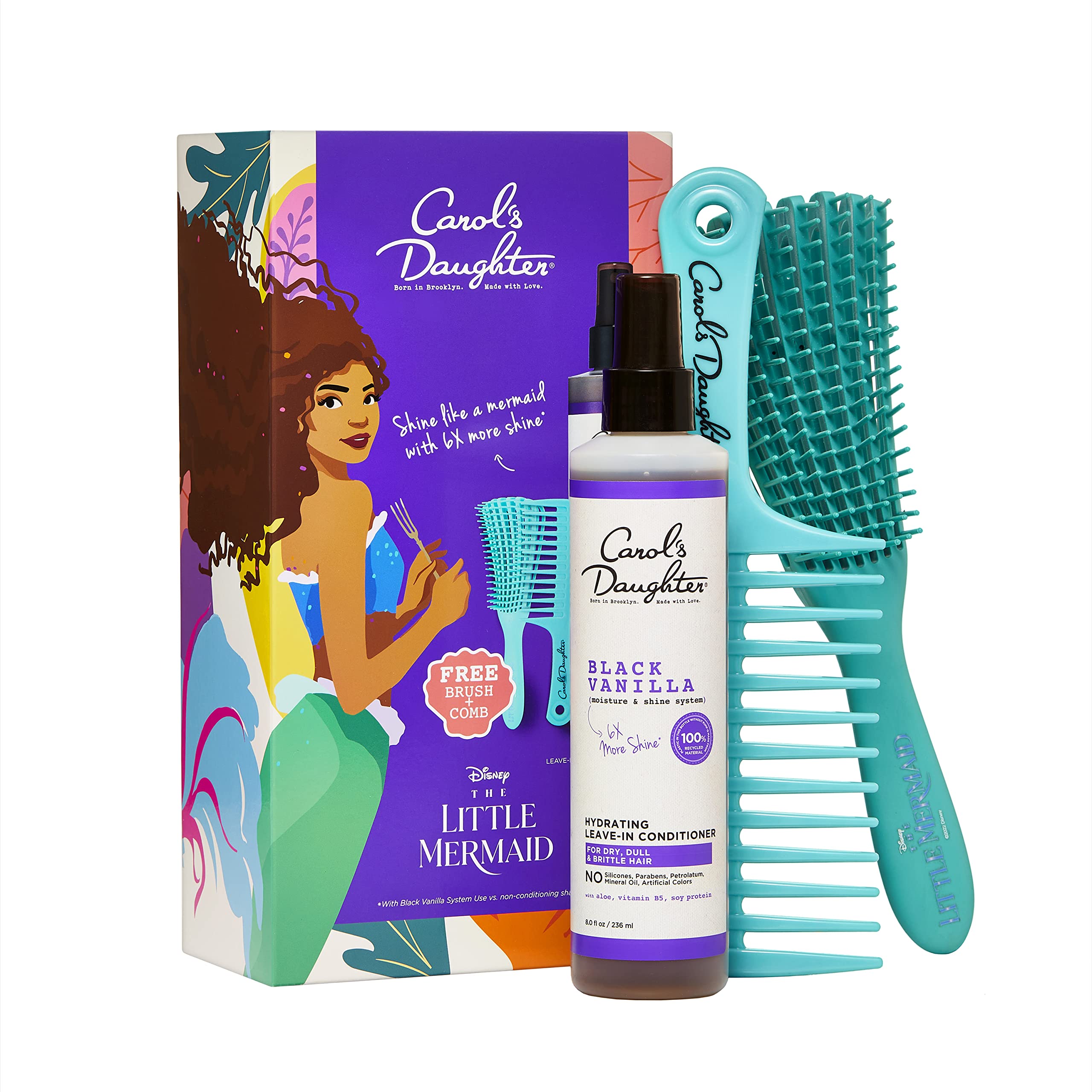 Carol's Daughter and Disney's the Little Mermaid Hair Care for Curly Hair (Set)