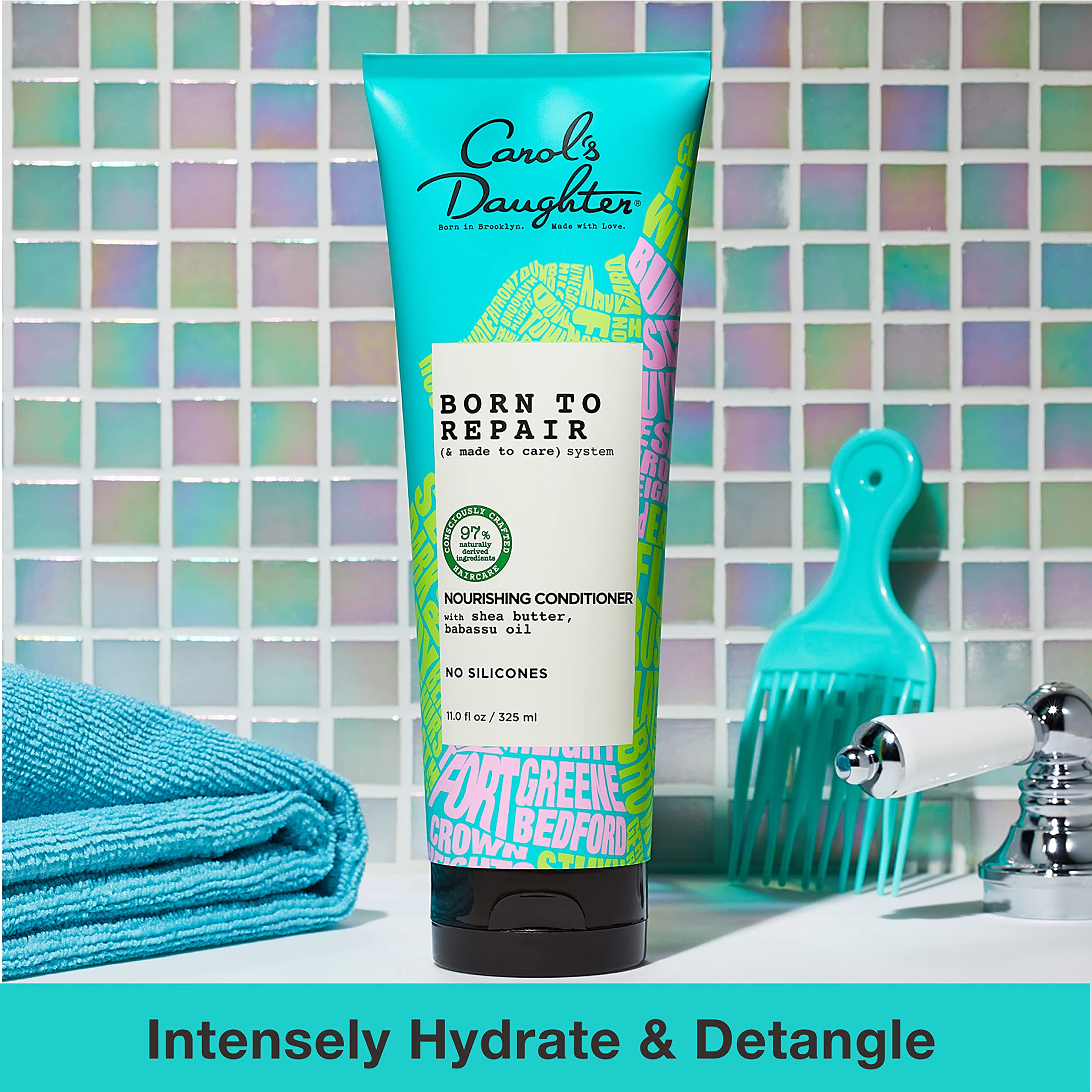 Carol's Daughter Born To Repair Nourishing Conditioner Sulfate Free Hair Care - Thumbnail 2