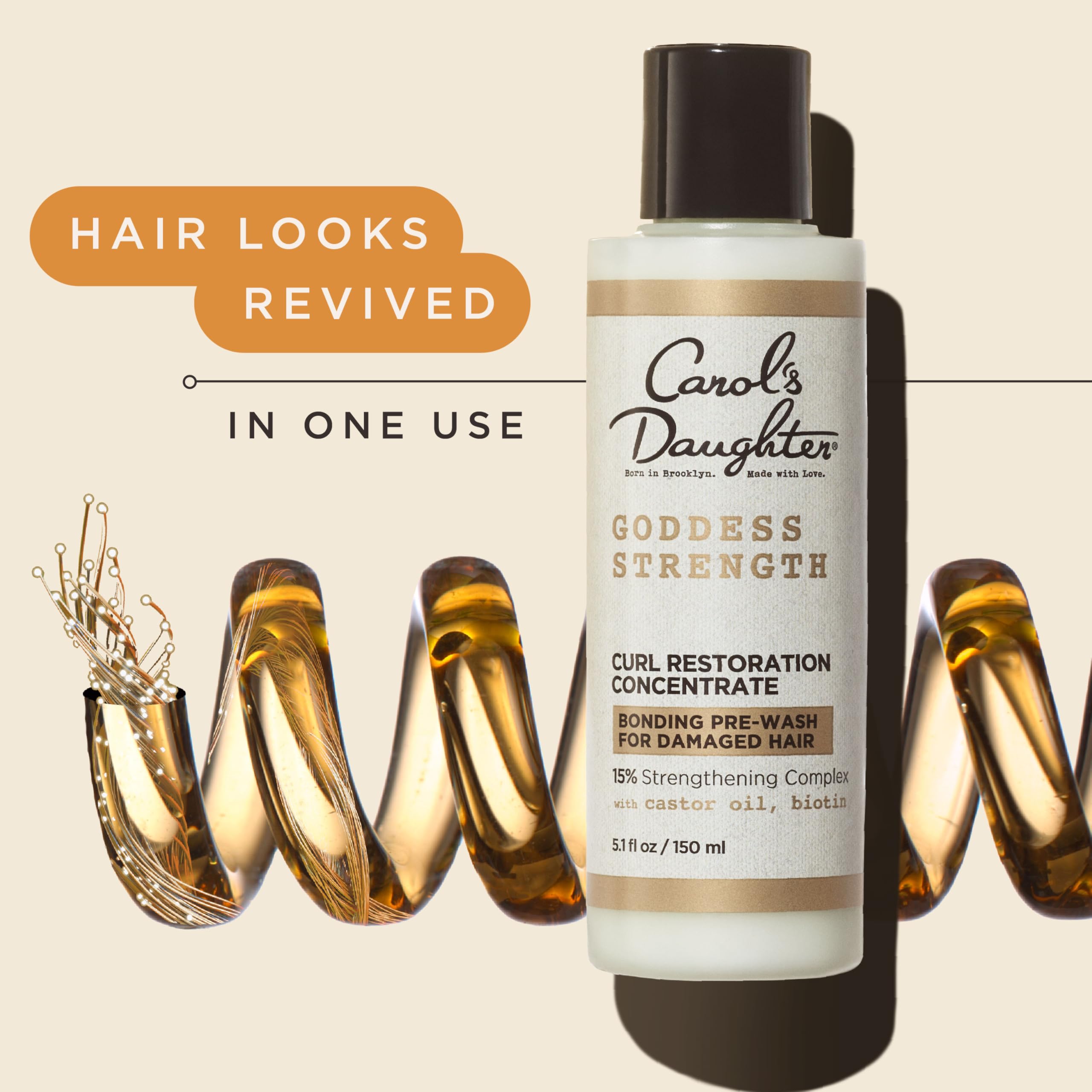 Carol's Daughter Goddess Strength Curl Restoration​ Concentrate Bonding Pre - Thumbnail 2