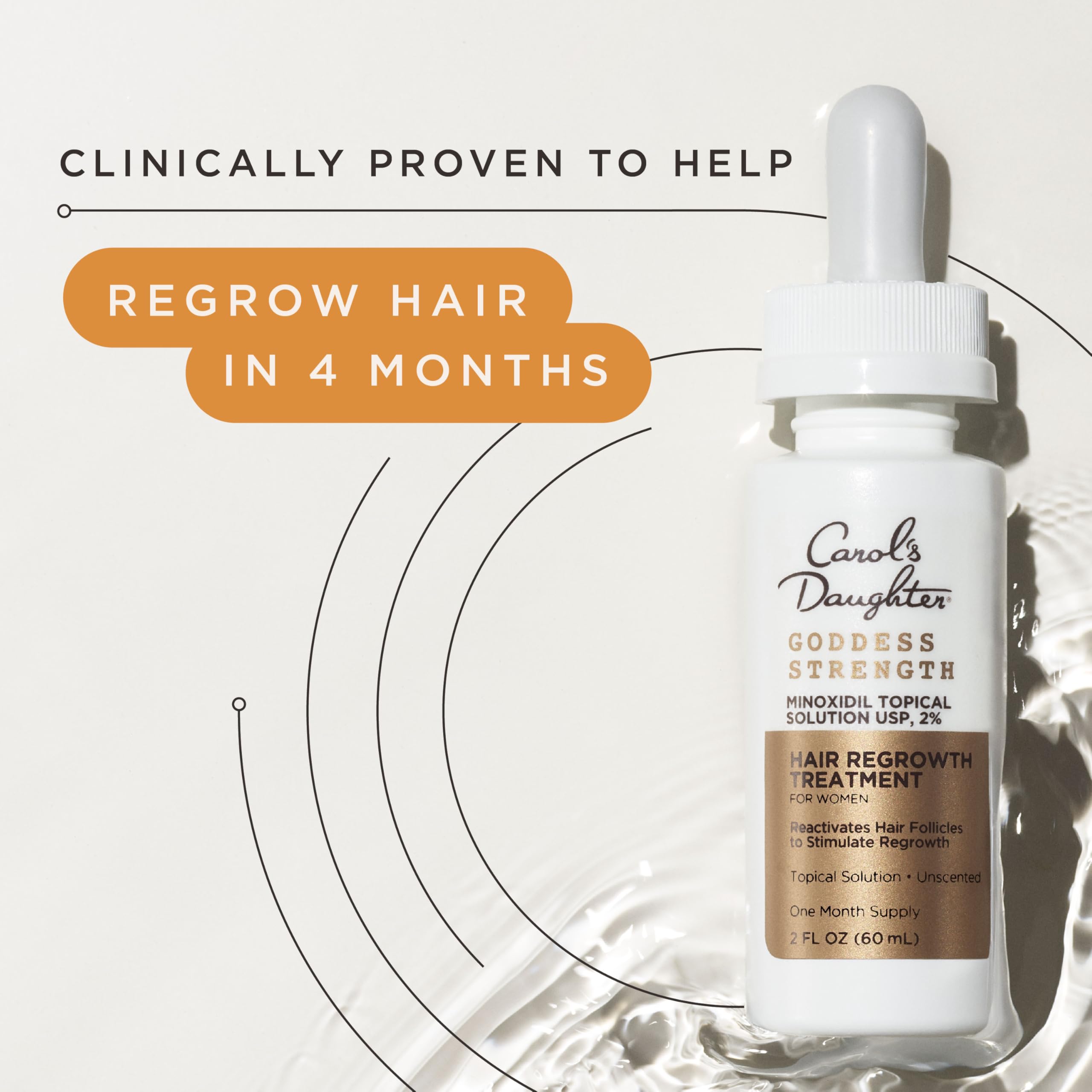 Carol's Daughter Goddess Strength Hair Regrowth Treatment 2% Minoxidil Solution - Thumbnail 2