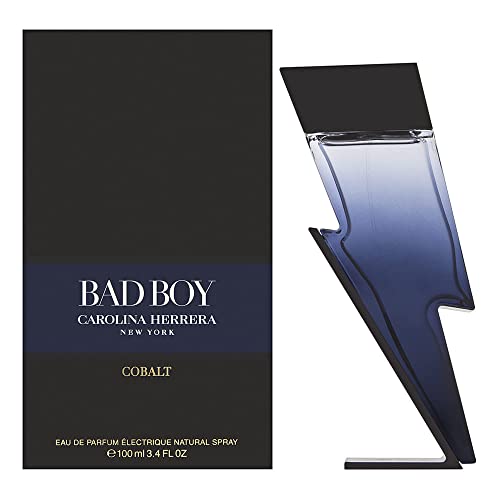 Carolina Herrera Bad Boy Cobalt Fragrances 8411061027813 For Men EDP 1.7 oz - Thumbnail 2