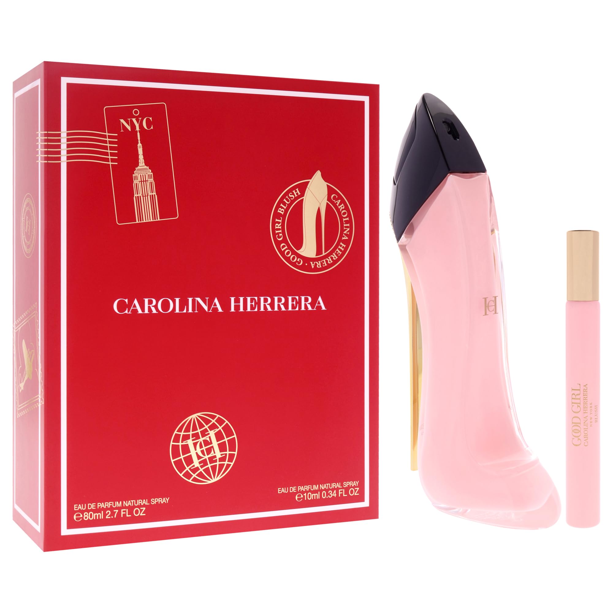 [Set] Carolina Ch Good Girl Blush 2.7 L + Spain 8pcs Bybox EDP 10 ml - Thumbnail 3