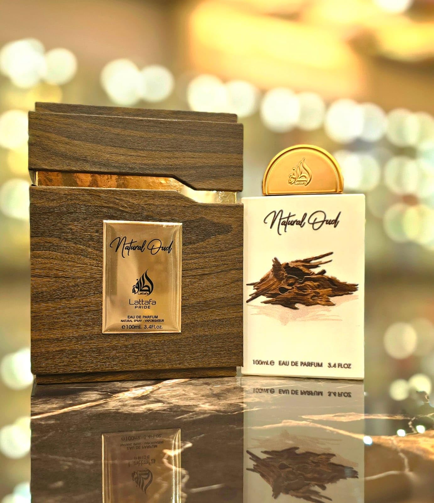 Lattafa Pride Natural Oud 3.4 U United Arab Emir. 24pcs Bybox EDP - Thumbnail 2