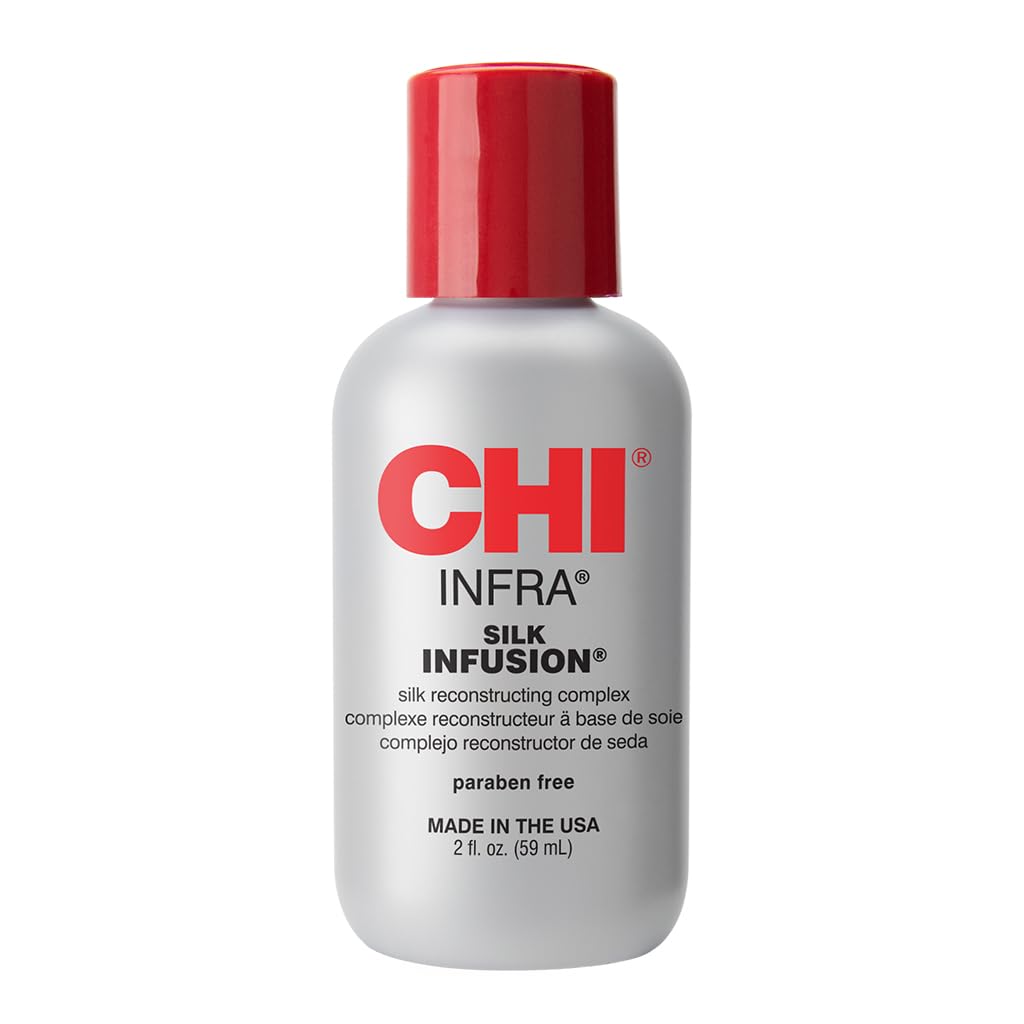 Chi Infra Silk Infusion Leave In Reconstructing Treatment To Strengthen Protect