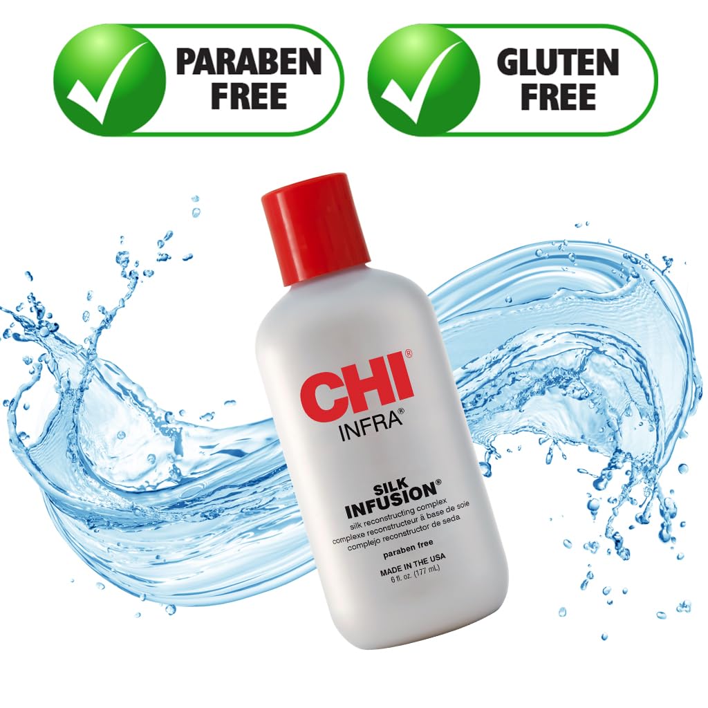 Chi Infra Silk Infusion Silk Reconstructing Leave In Hair Treatment for - Thumbnail 3