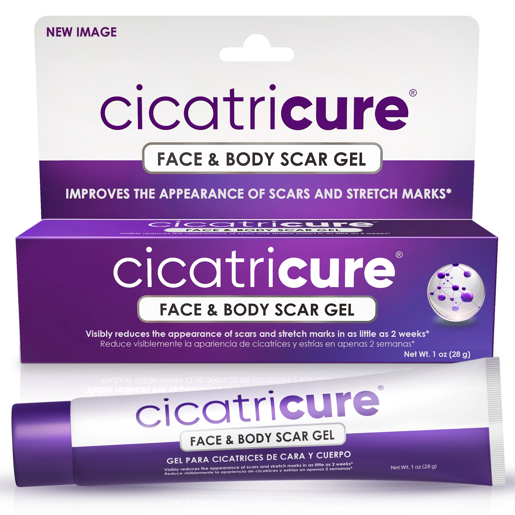 Cicatricure Advanced Scar Gel for Face Body Proven Results In 2 Weeks Scar