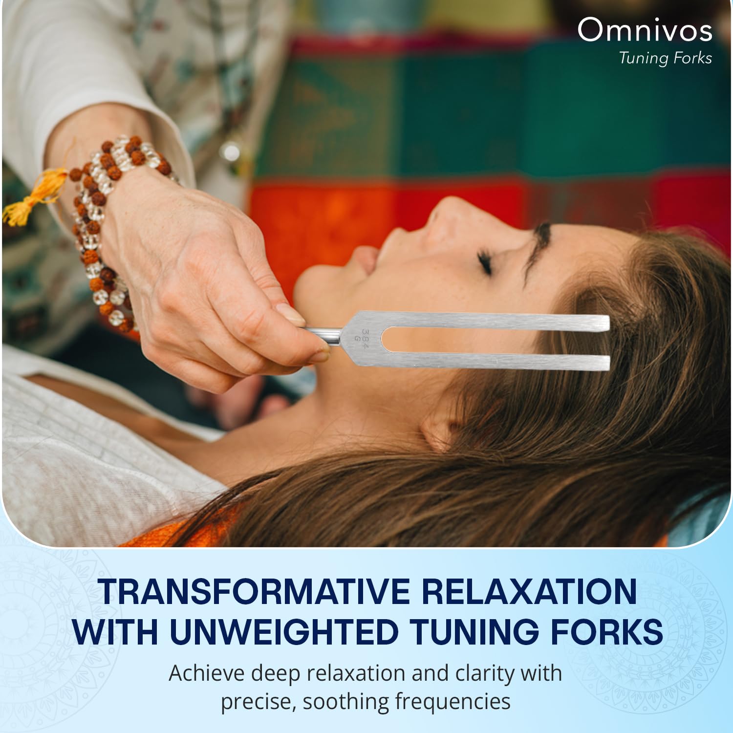 [Deodorant] Body Tuners Tuning Forks 256hz 384hz for Sound Healing Precision Machined - Thumbnail 3