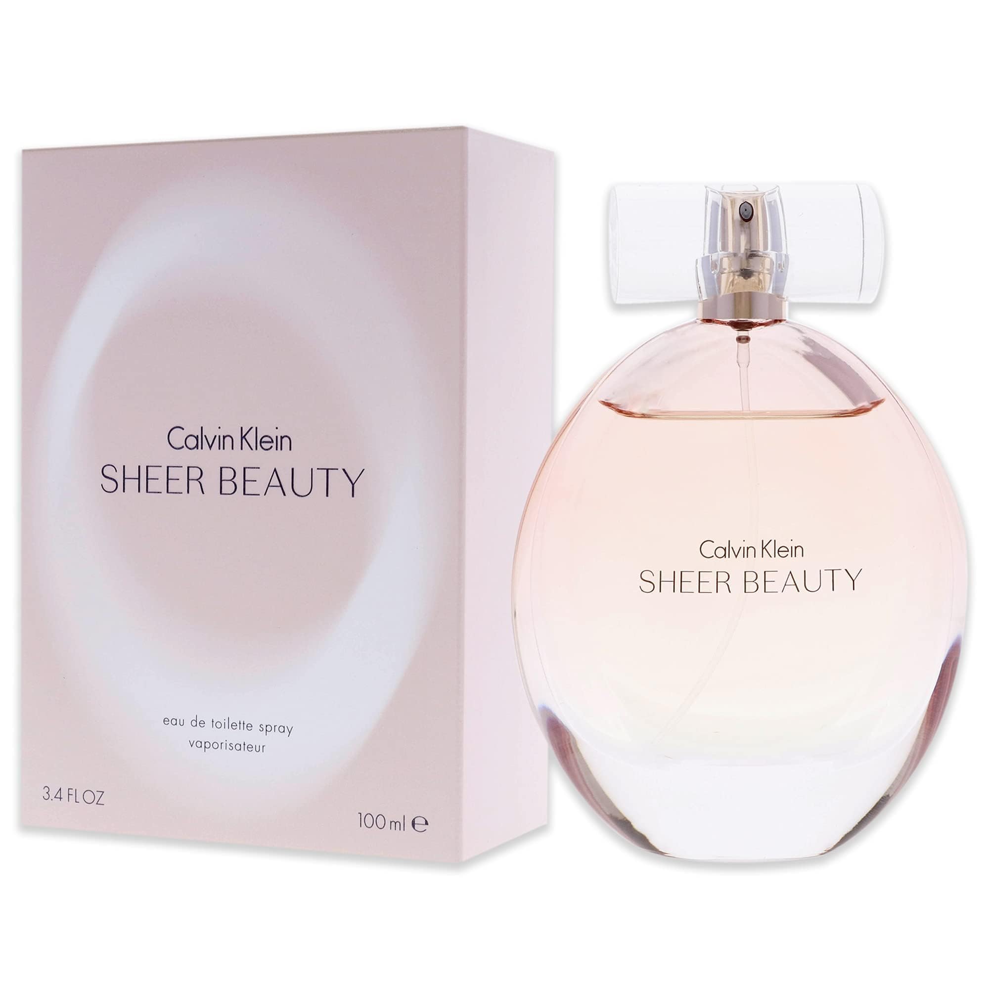 Calvin Klein Sheer Beauty Floral With Notes of Peach Bellini Accord Pink Lily - Thumbnail 3