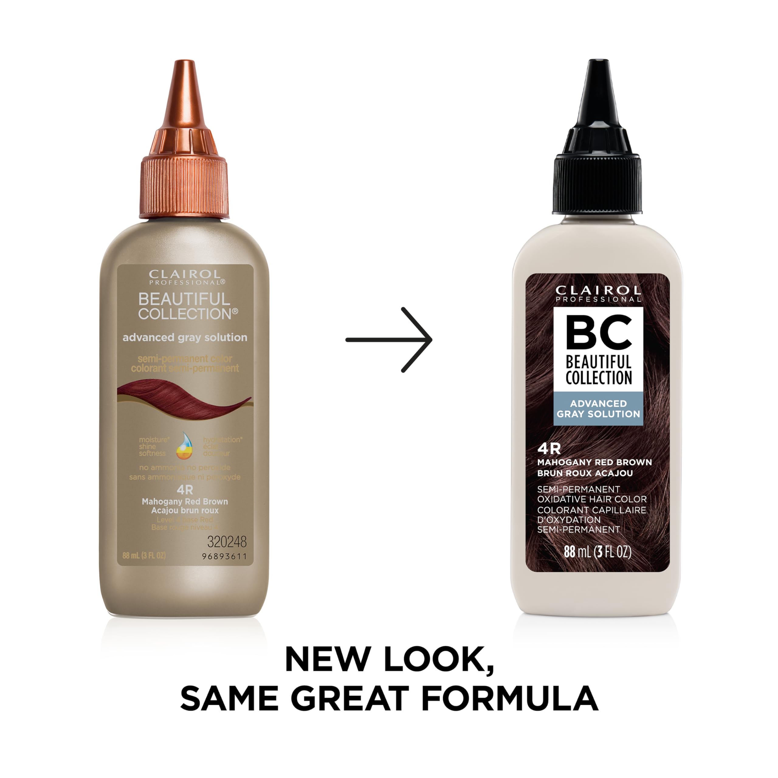 Clairol Professional Beautiful Collection Advanced Gray Solutions 4r Mahogany - Thumbnail 2