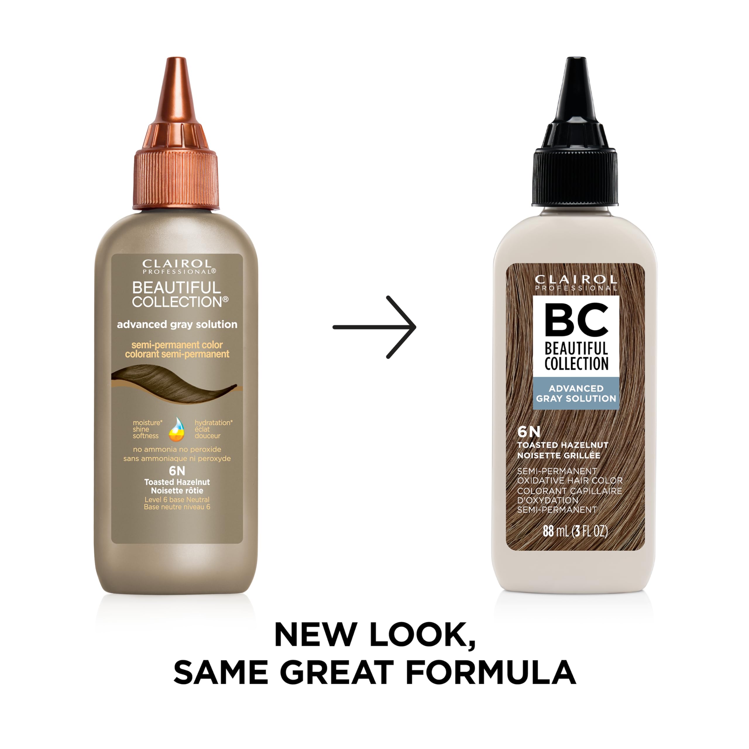 Clairol Professional Beautiful Collection Advanced Gray Solutions 6n Toasted - Thumbnail 2