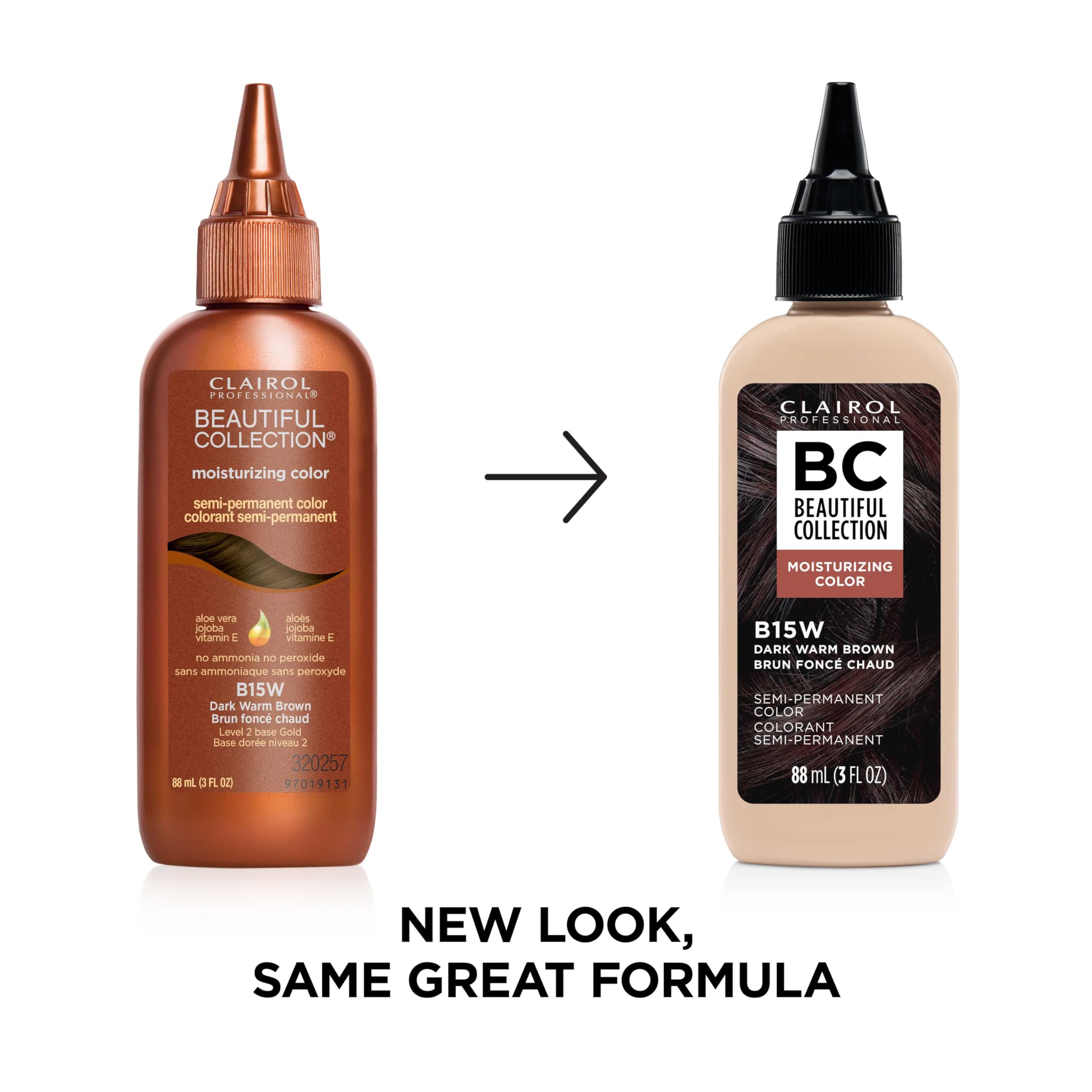 Clairol Professional Beautiful Collection Hair Color 15w Dark Warm Brown . - Thumbnail 2