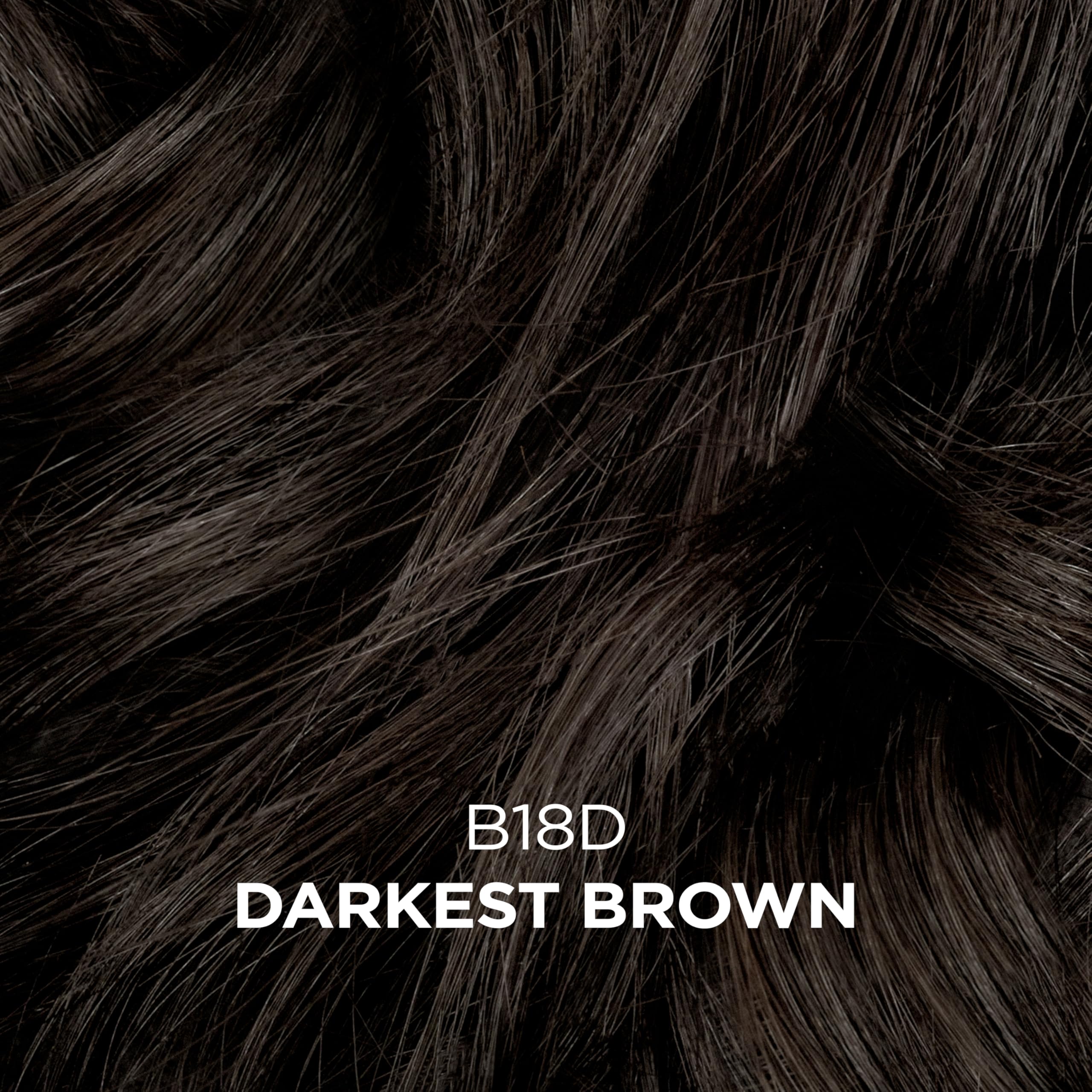 Clairol Professional Beautiful Collection Hair Color 18d Darkest Brown . - Thumbnail 3