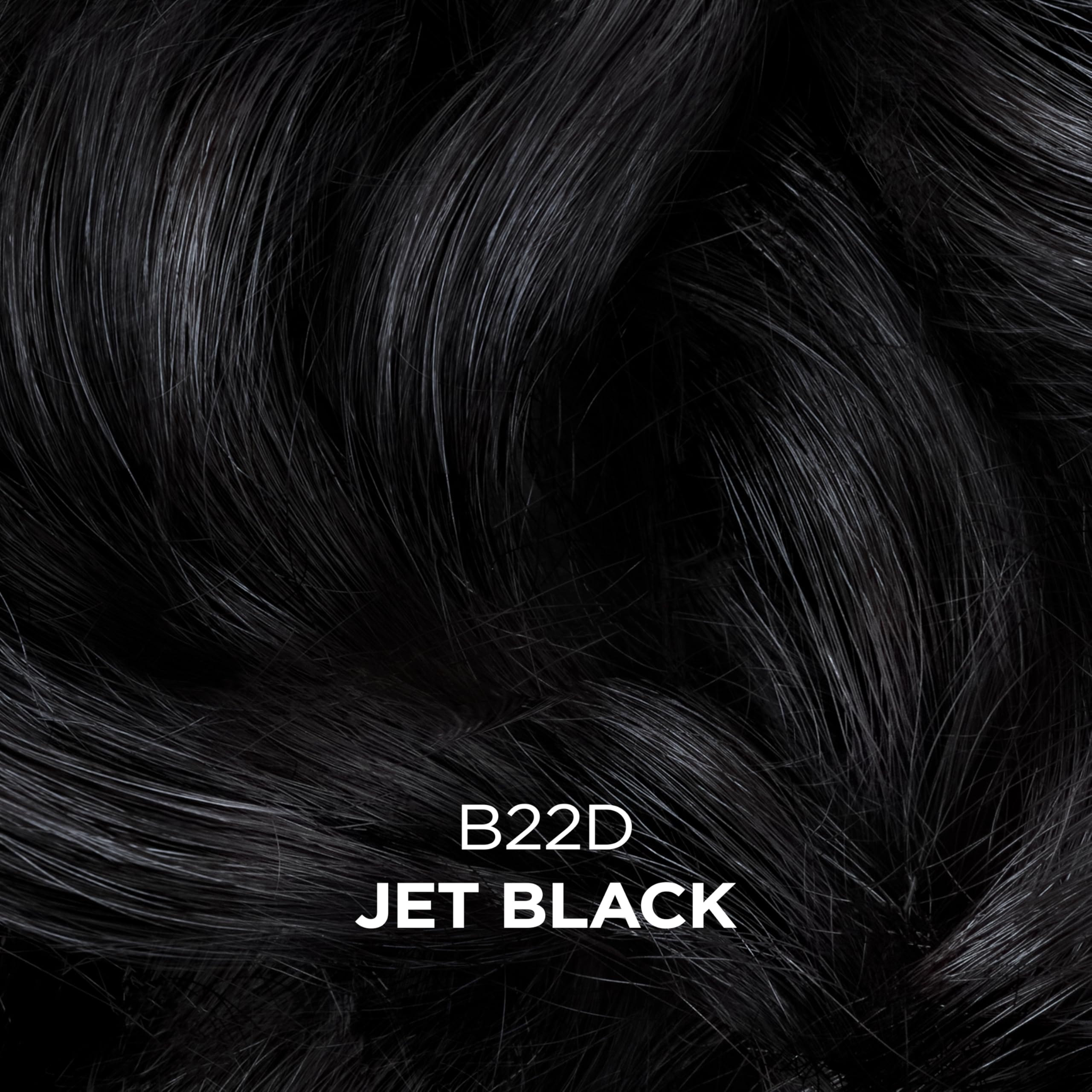 Clairol Professional Beautiful Collection Hair Color 22d Jet Black . Packaging - Thumbnail 3