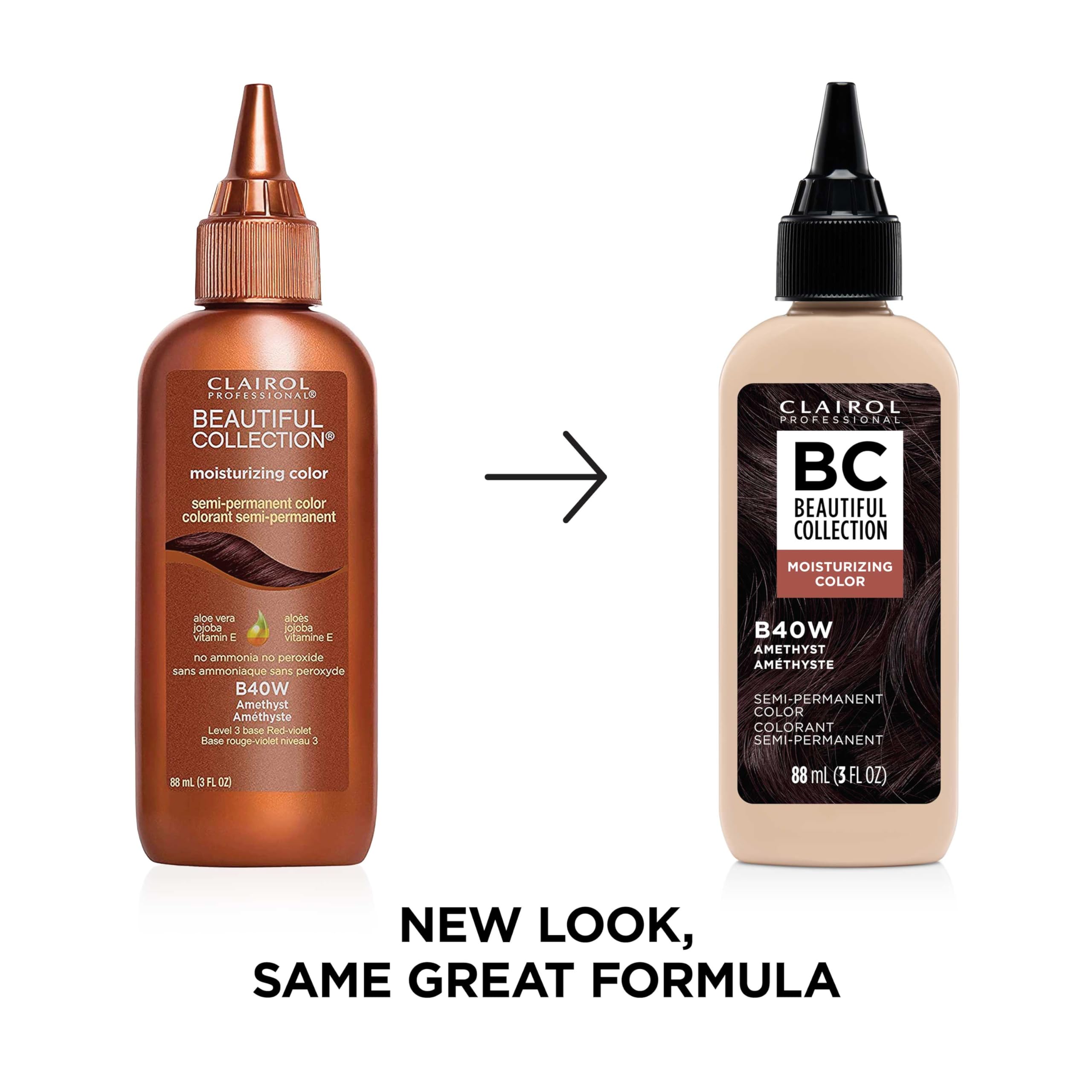 Clairol Professional Beautiful Collection Hair Color 40w Amethyst . Packaging - Thumbnail 2