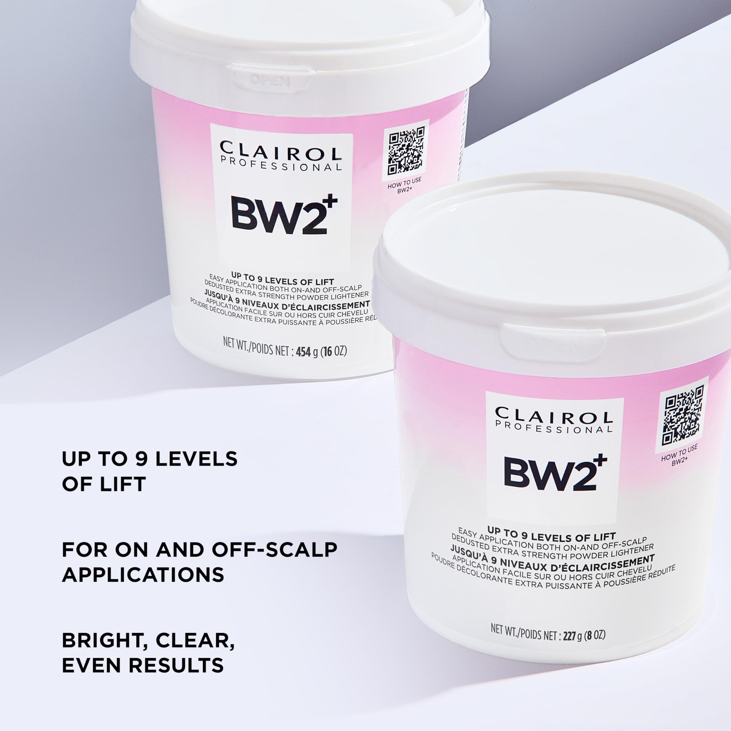 Clairol Professional Bw2+ Dedusted Extra Strength Powder Lightener for Hair - Thumbnail 3