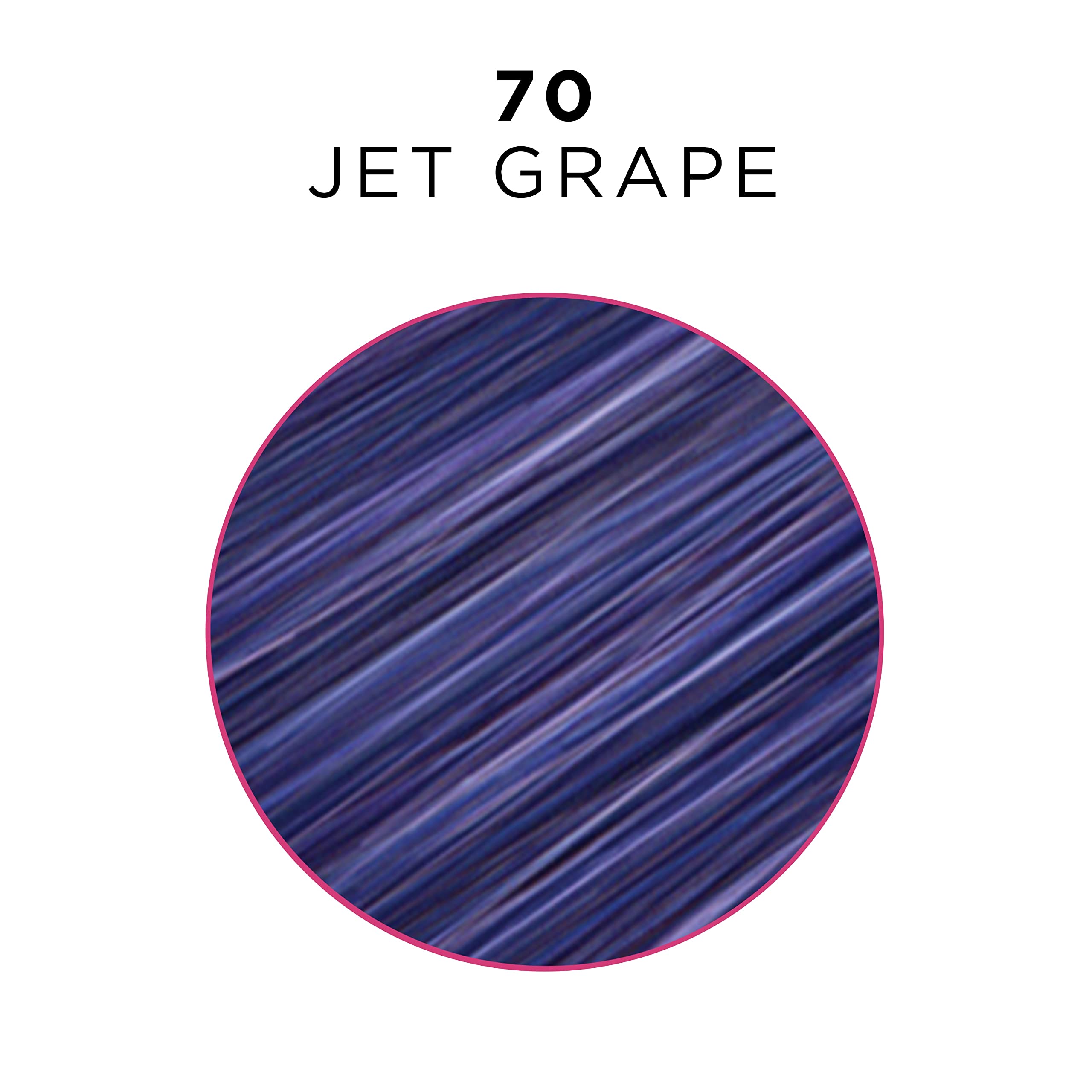 Clairol Professional Jazzing Semi Permanent Hair Color No.70 Jet Grape . 3 oz - Thumbnail 3