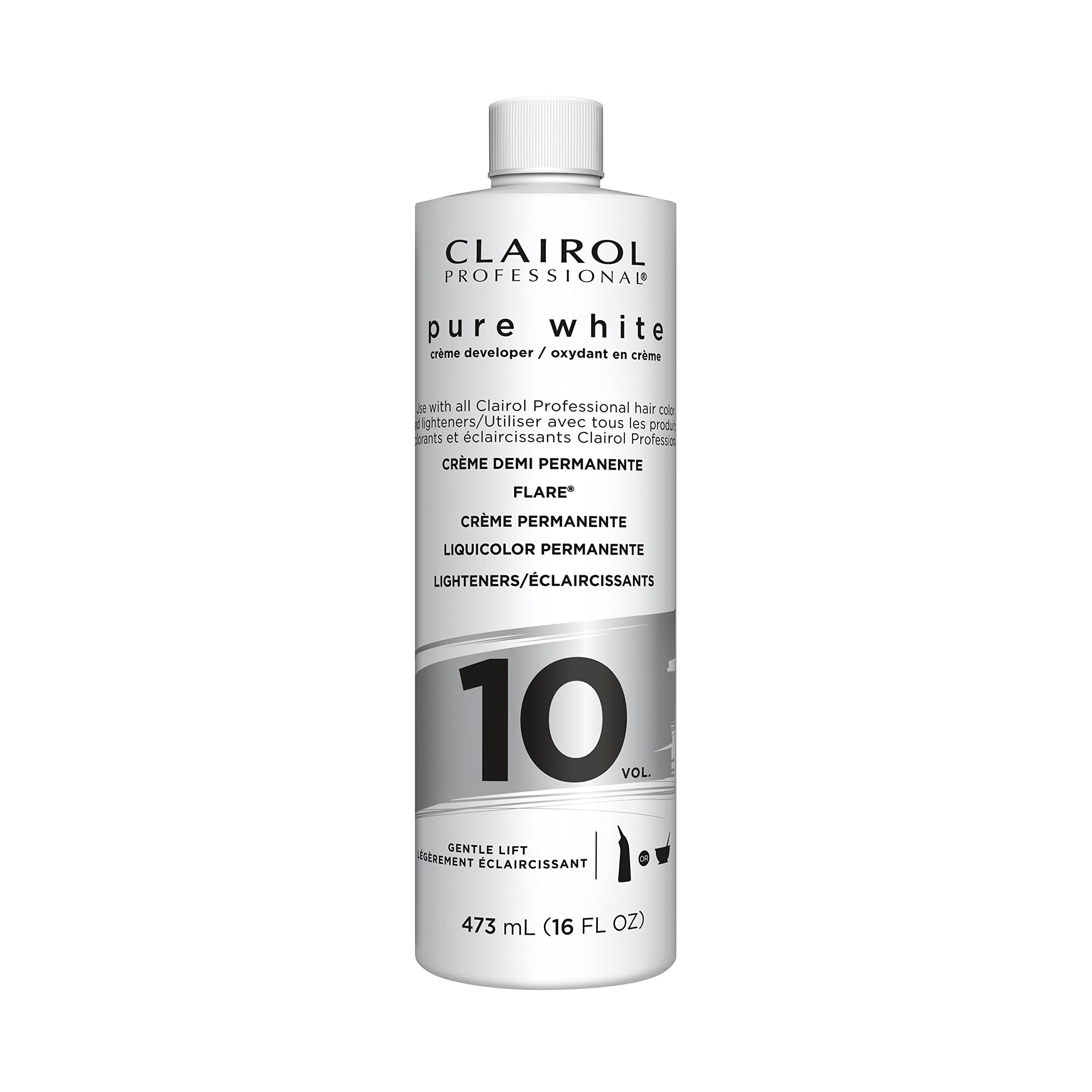 Clairol Professional Pure White 10 Volume Crème Developer 16 oz