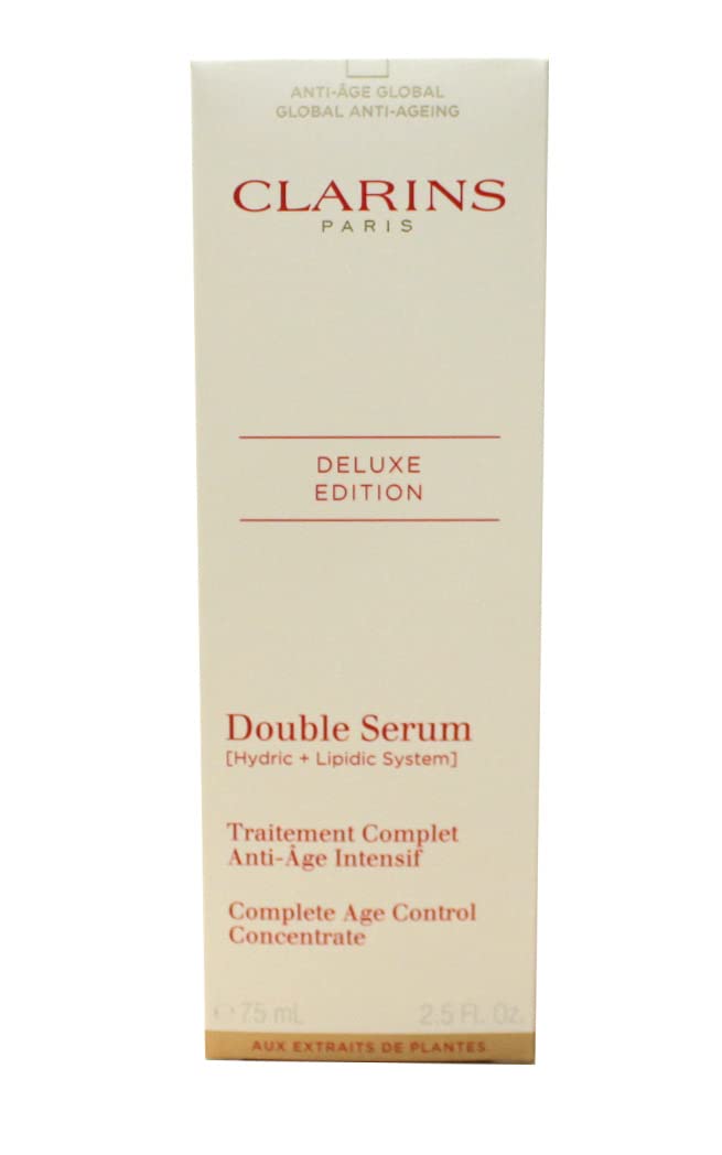 Clarins Double Serum Complete Age Control Concentrate Deluxe Edition 2.5 oz - Thumbnail 2